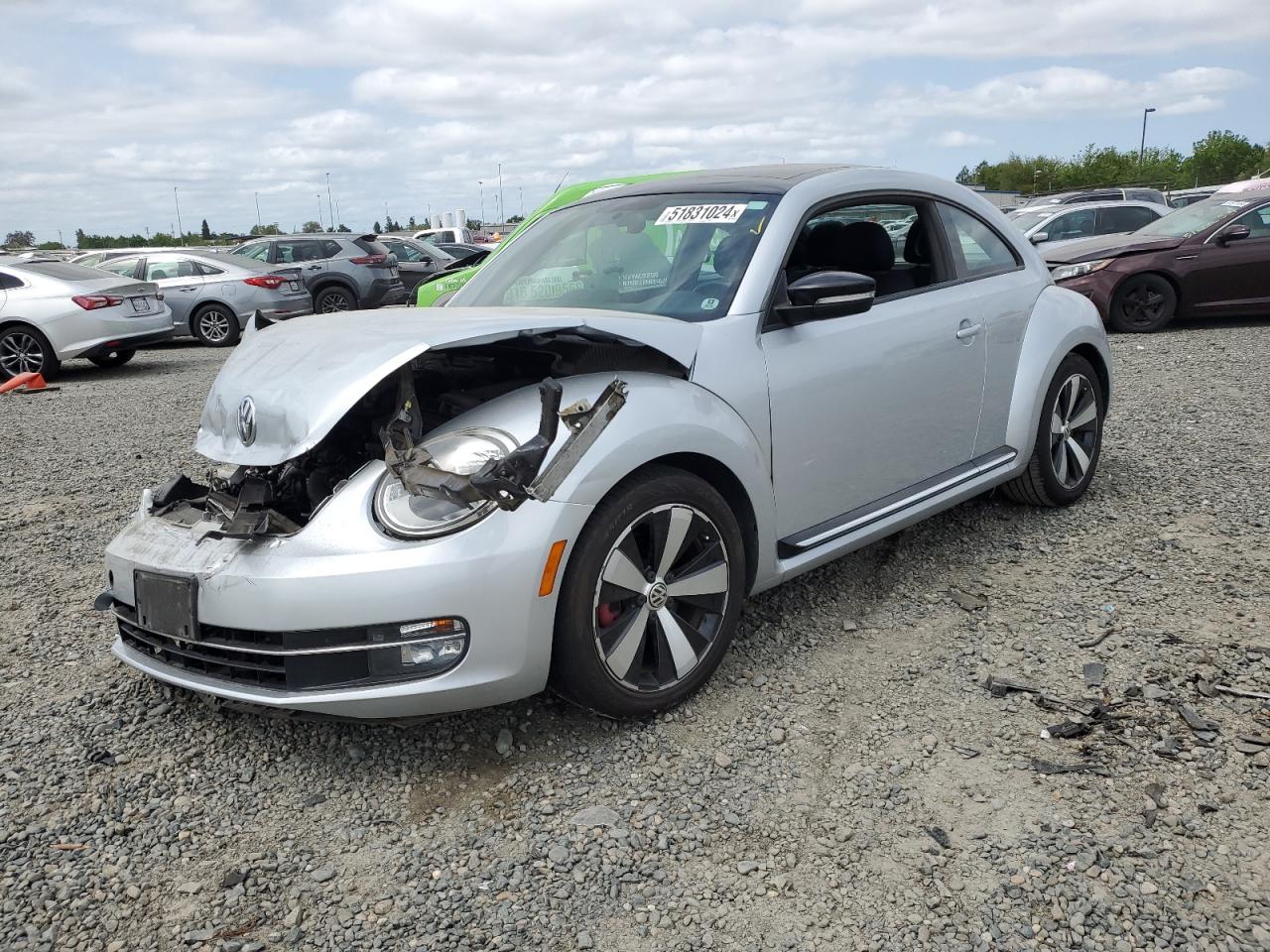 VOLKSWAGEN BEETLE 2013 3vwva7at3dm628350