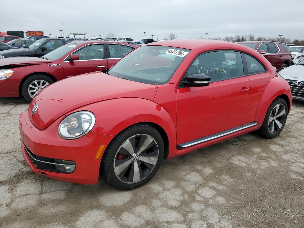 VOLKSWAGEN BEETLE 2012 3vwva7at8cm619464