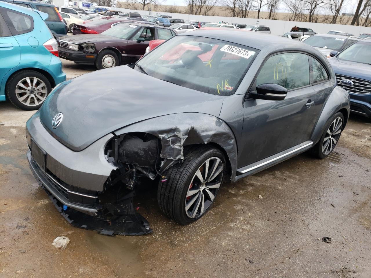 VOLKSWAGEN BEETLE 2012 3vwva7at9cm644504