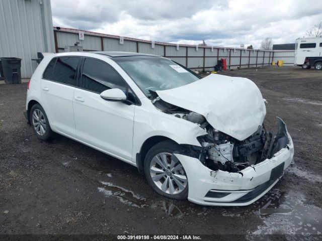 VOLKSWAGEN GOLF 2021 3vww57au0mm007438