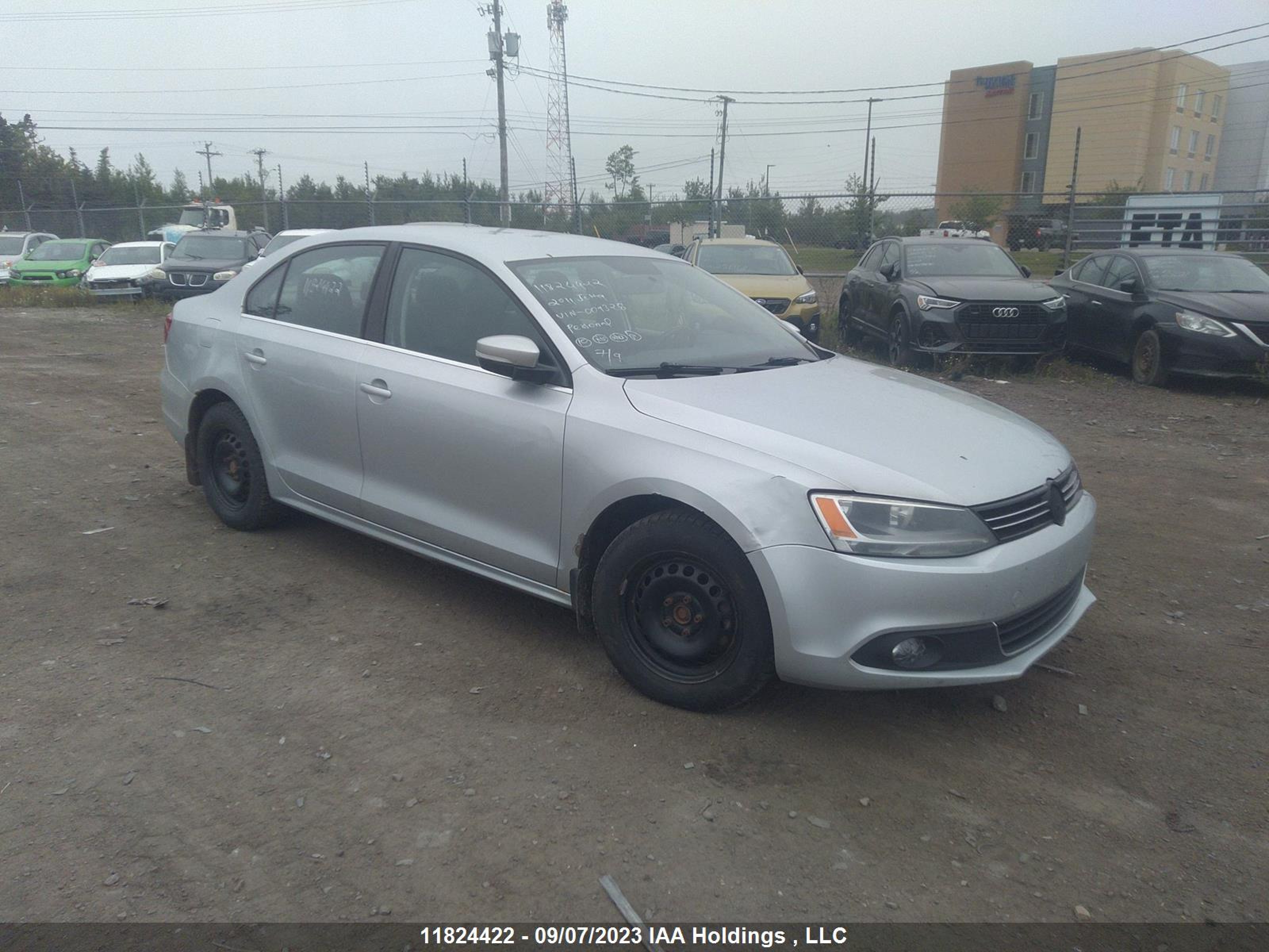 VOLKSWAGEN JETTA 2011 3vwwl7aj2bm009328