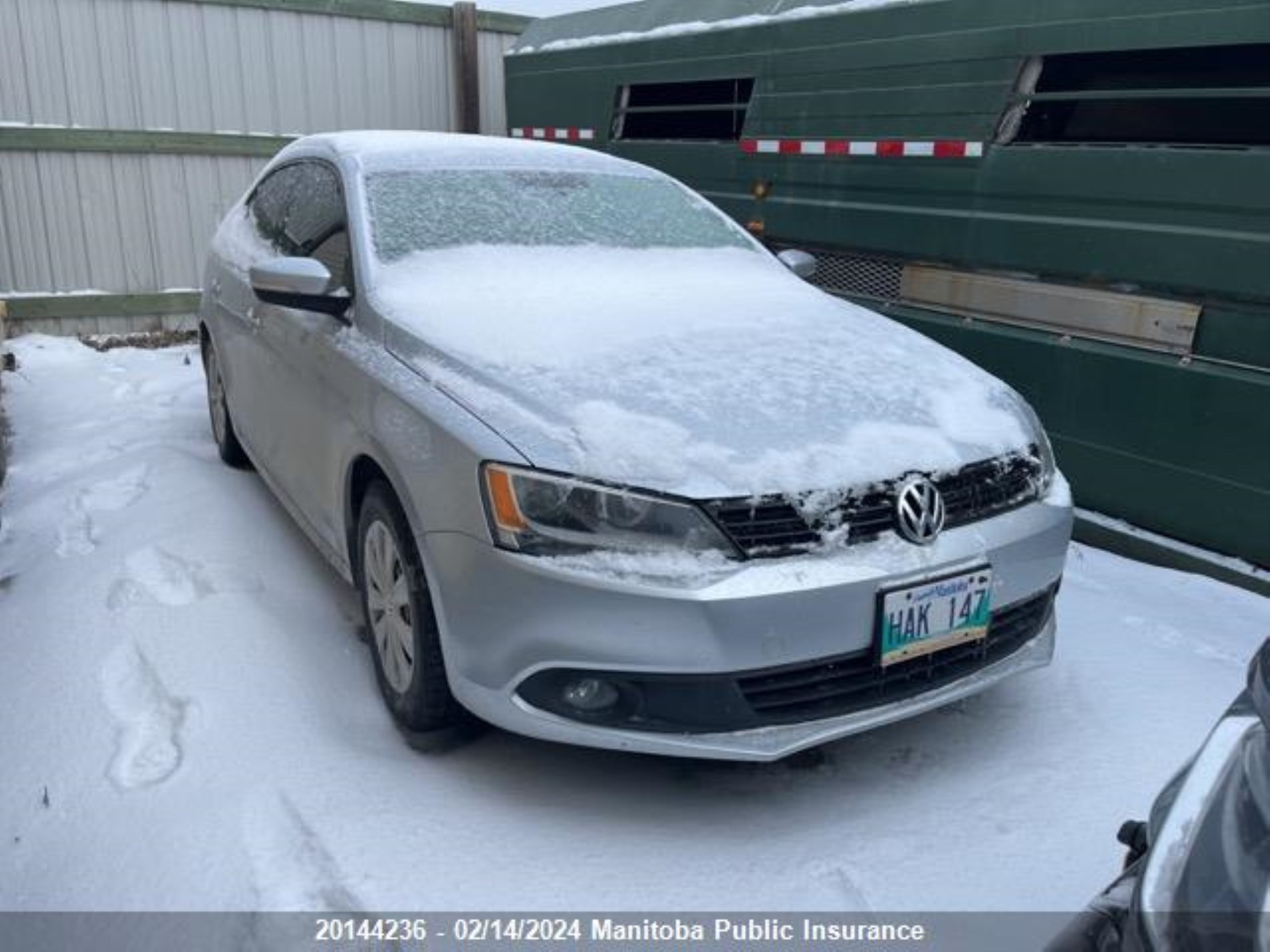 VOLKSWAGEN PASSAT 2014 3vwwl7aj5em258890