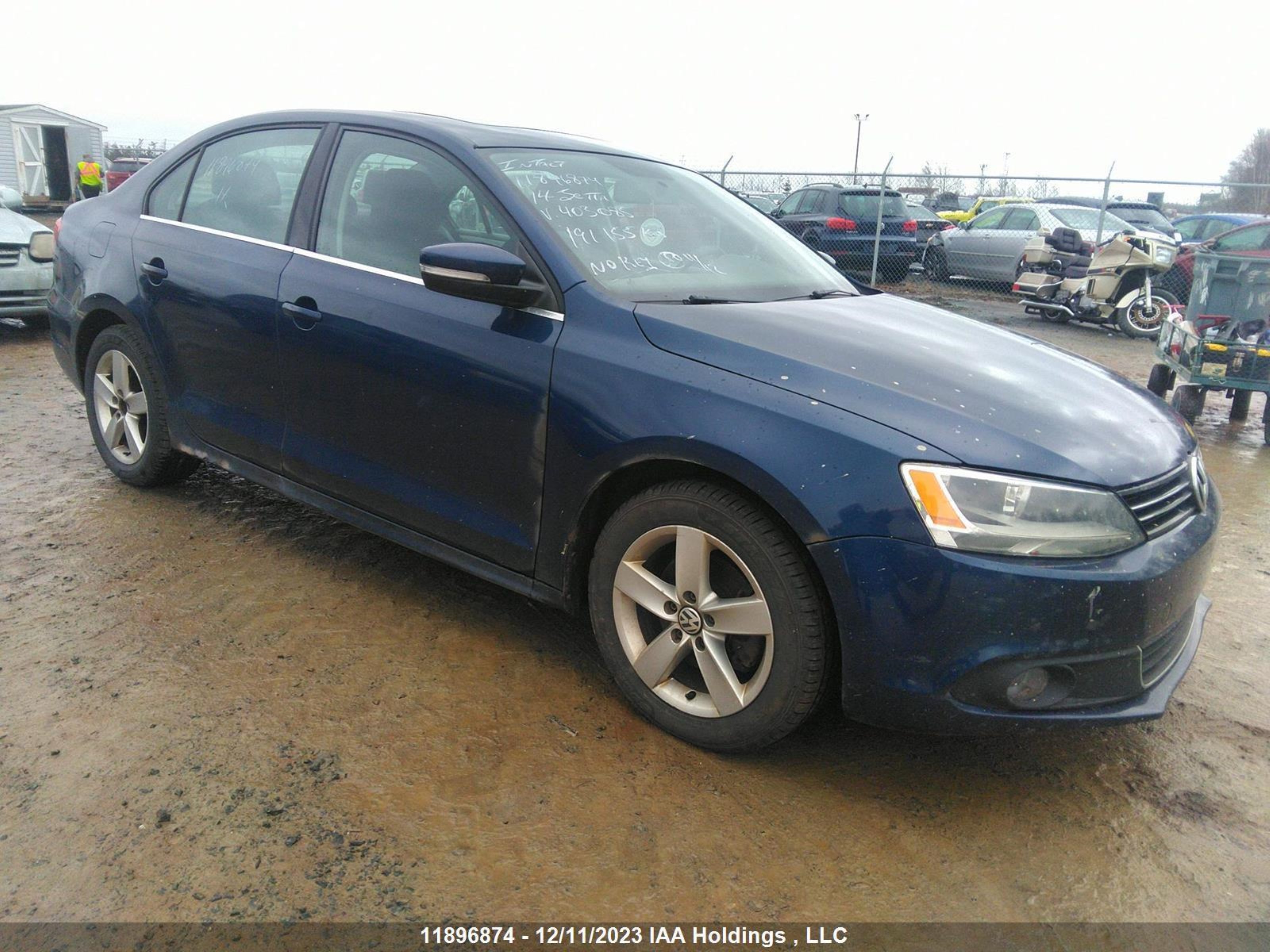 VOLKSWAGEN JETTA 2014 3vwwl7aj5em403085