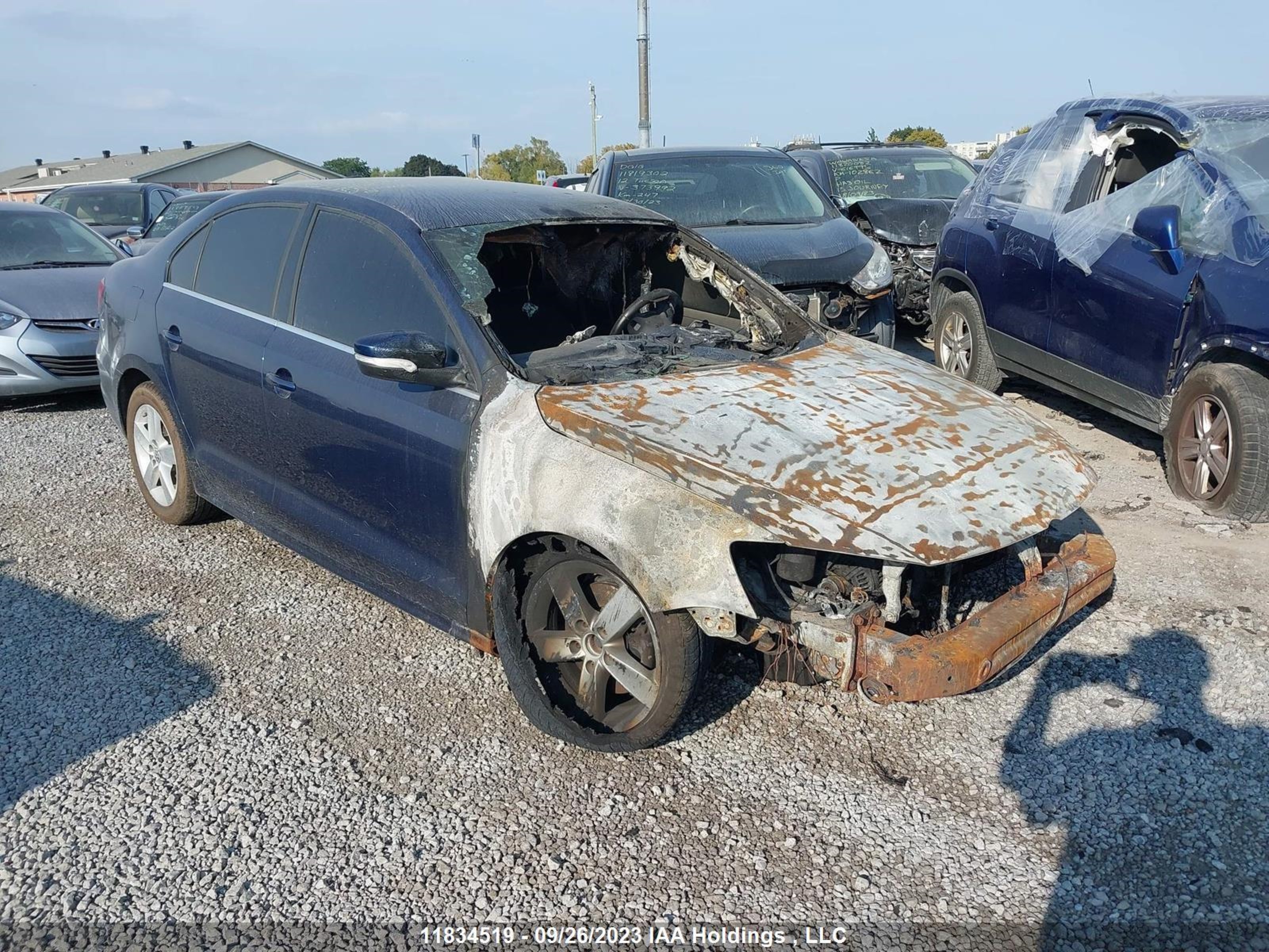 VOLKSWAGEN JETTA 2012 3vwwl7aj8cm365171