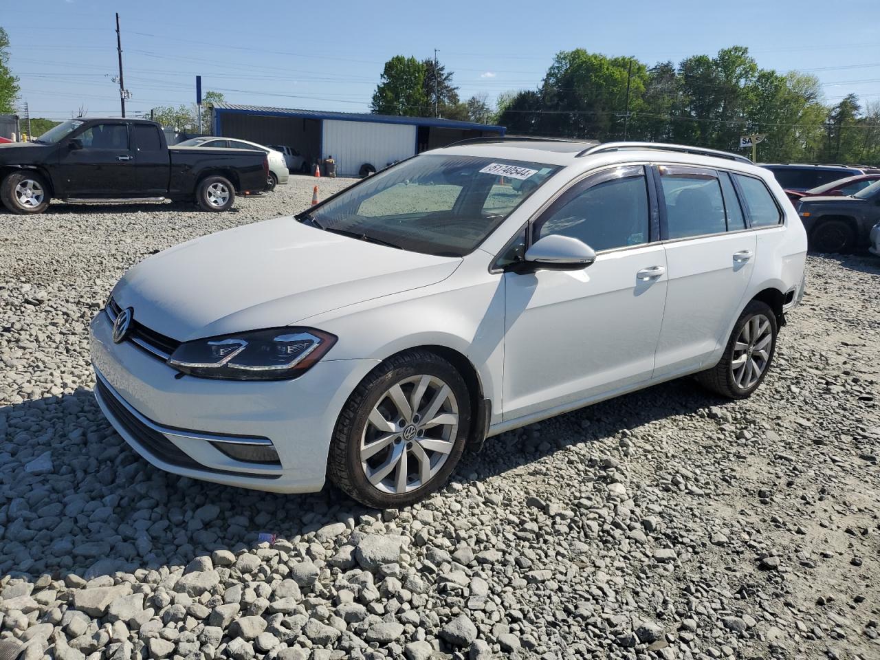 VOLKSWAGEN GOLF 2019 3vwy57auxkm504650