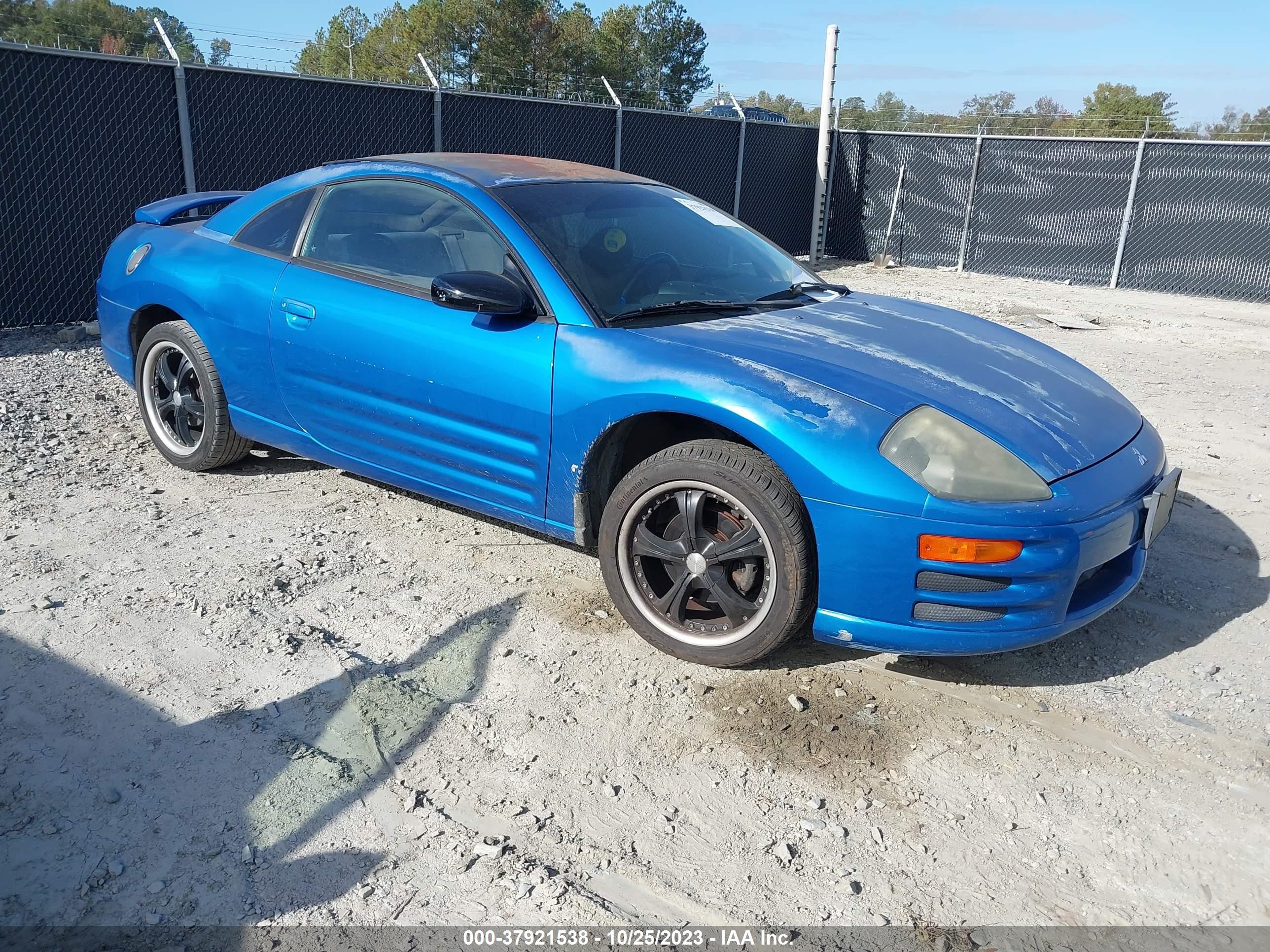 MITSUBISHI ECLIPSE 2002 4a3ac34g92e053321