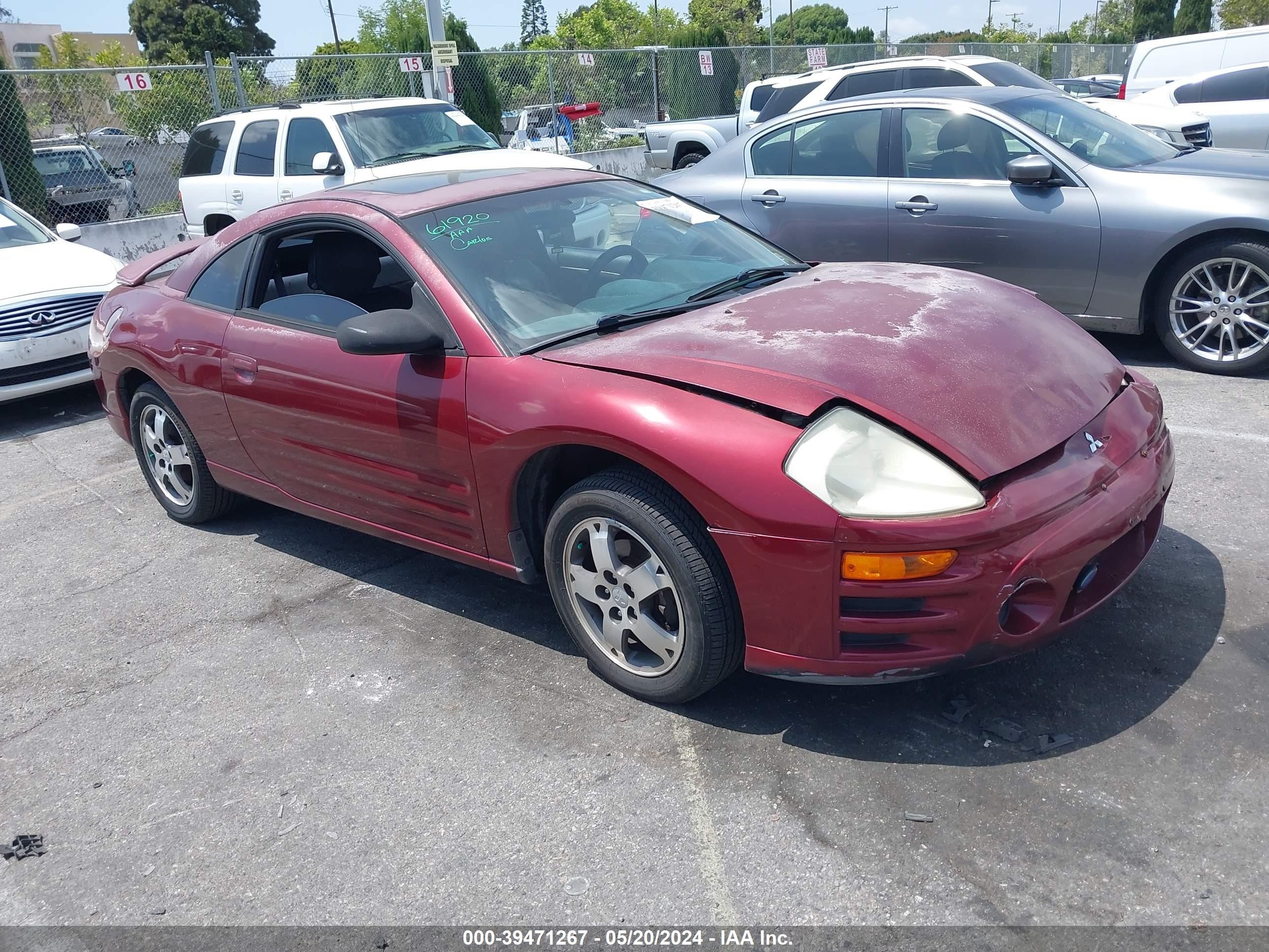 MITSUBISHI ECLIPSE 2003 4a3ac44g13e138919