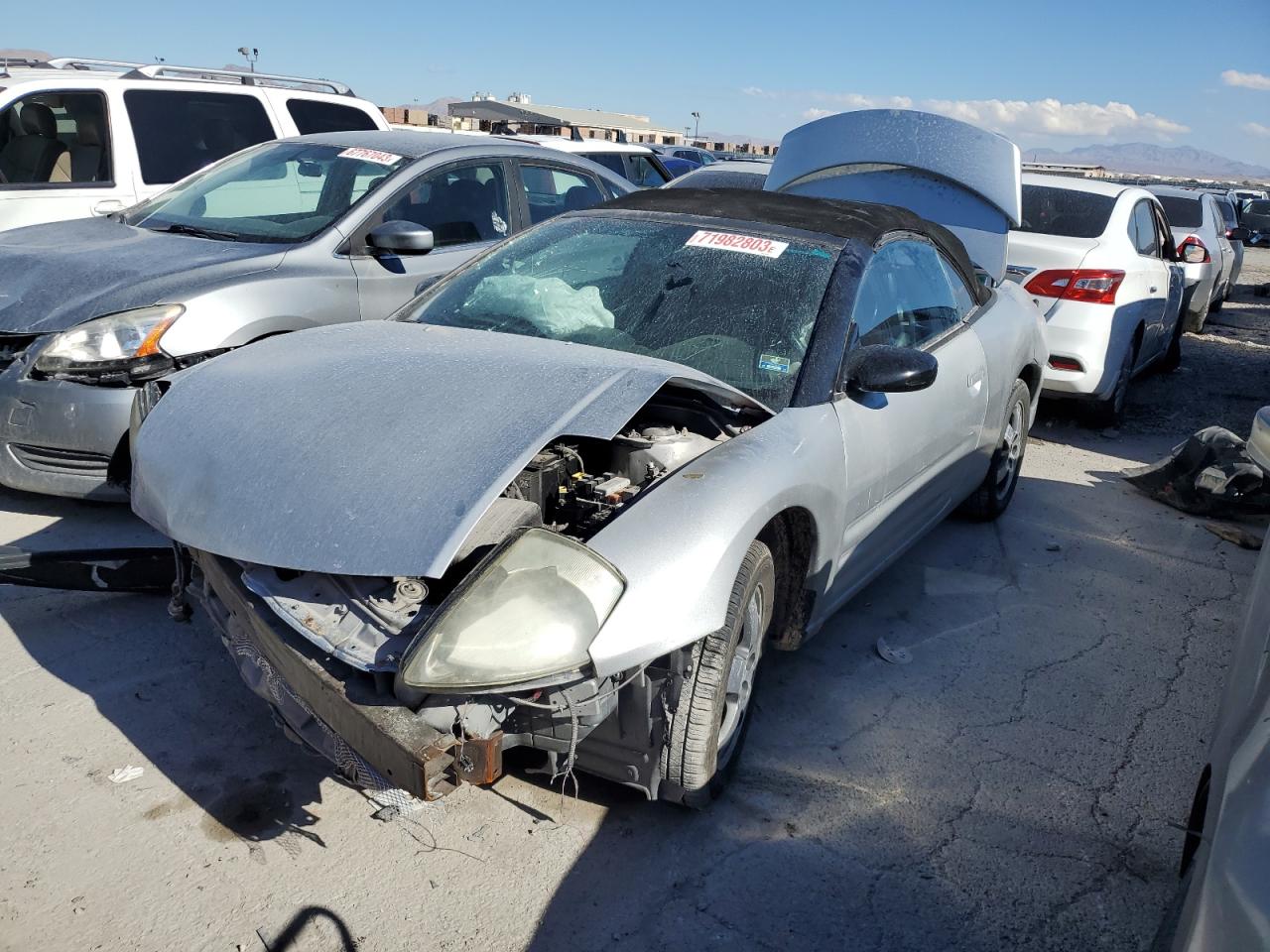 MITSUBISHI ECLIPSE 2001 4a3ae35g01e002488