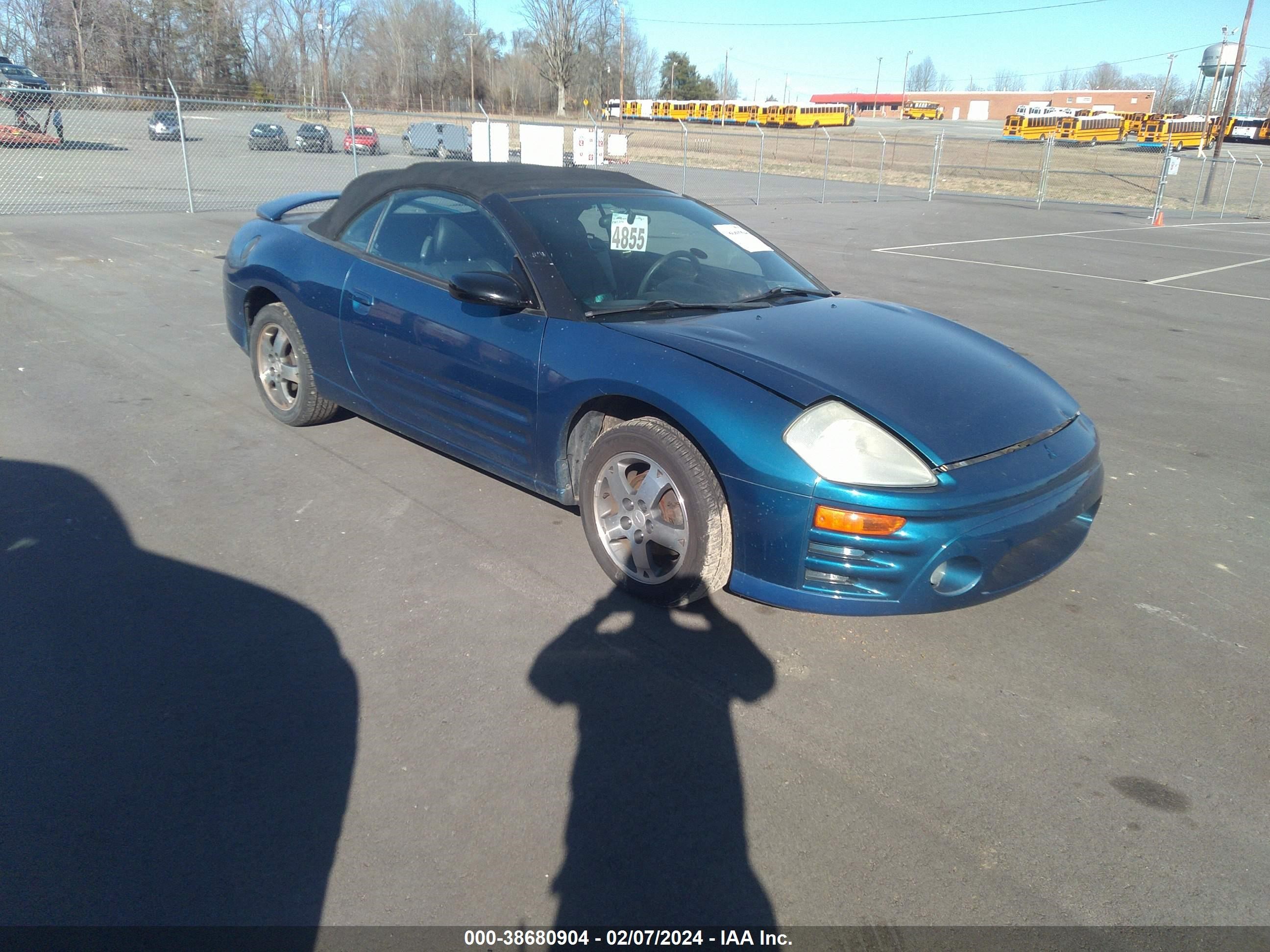 MITSUBISHI ECLIPSE 2003 4a3ae45g93e185706