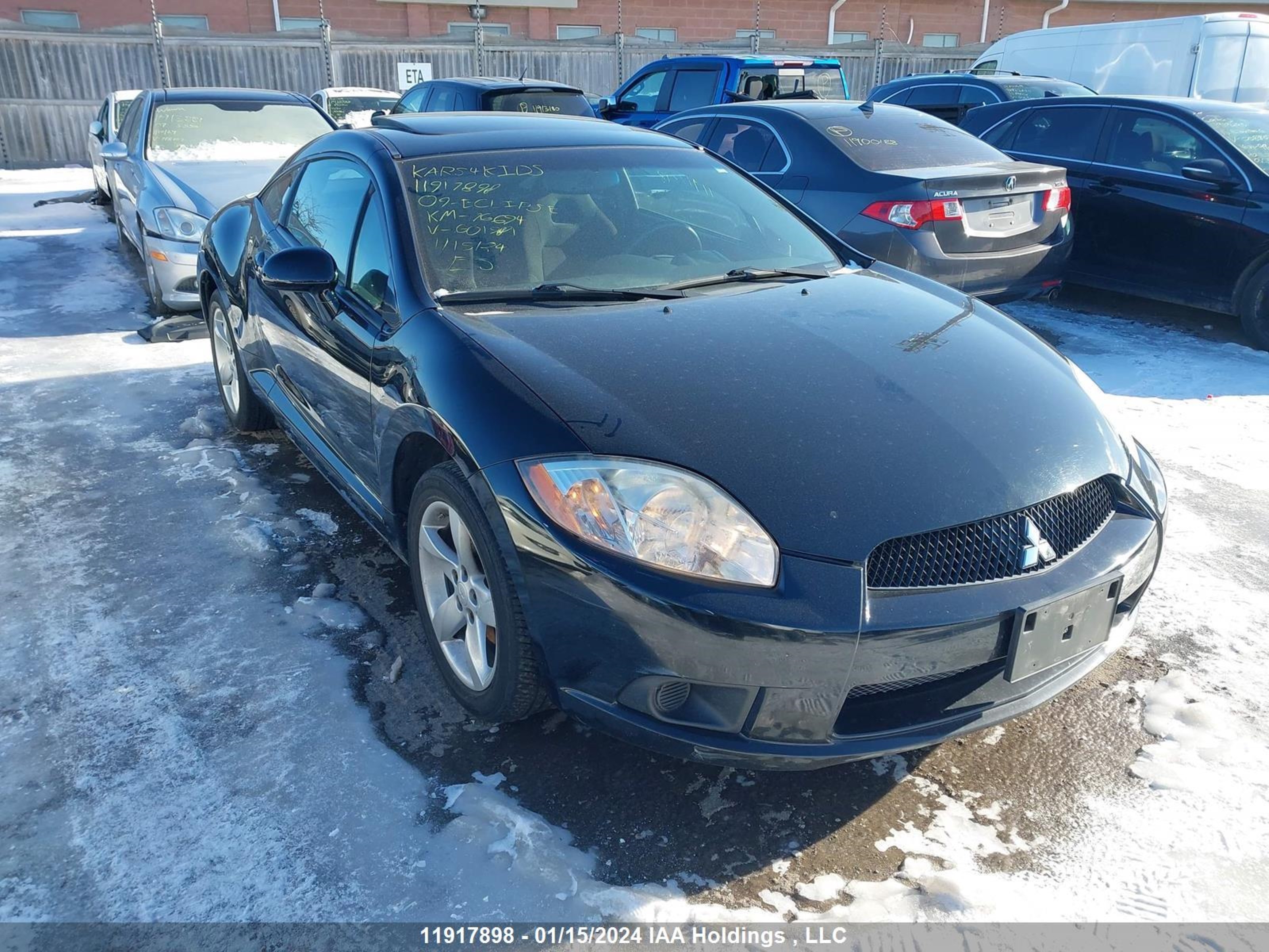 MITSUBISHI ECLIPSE 2009 4a3ak24f09e601981