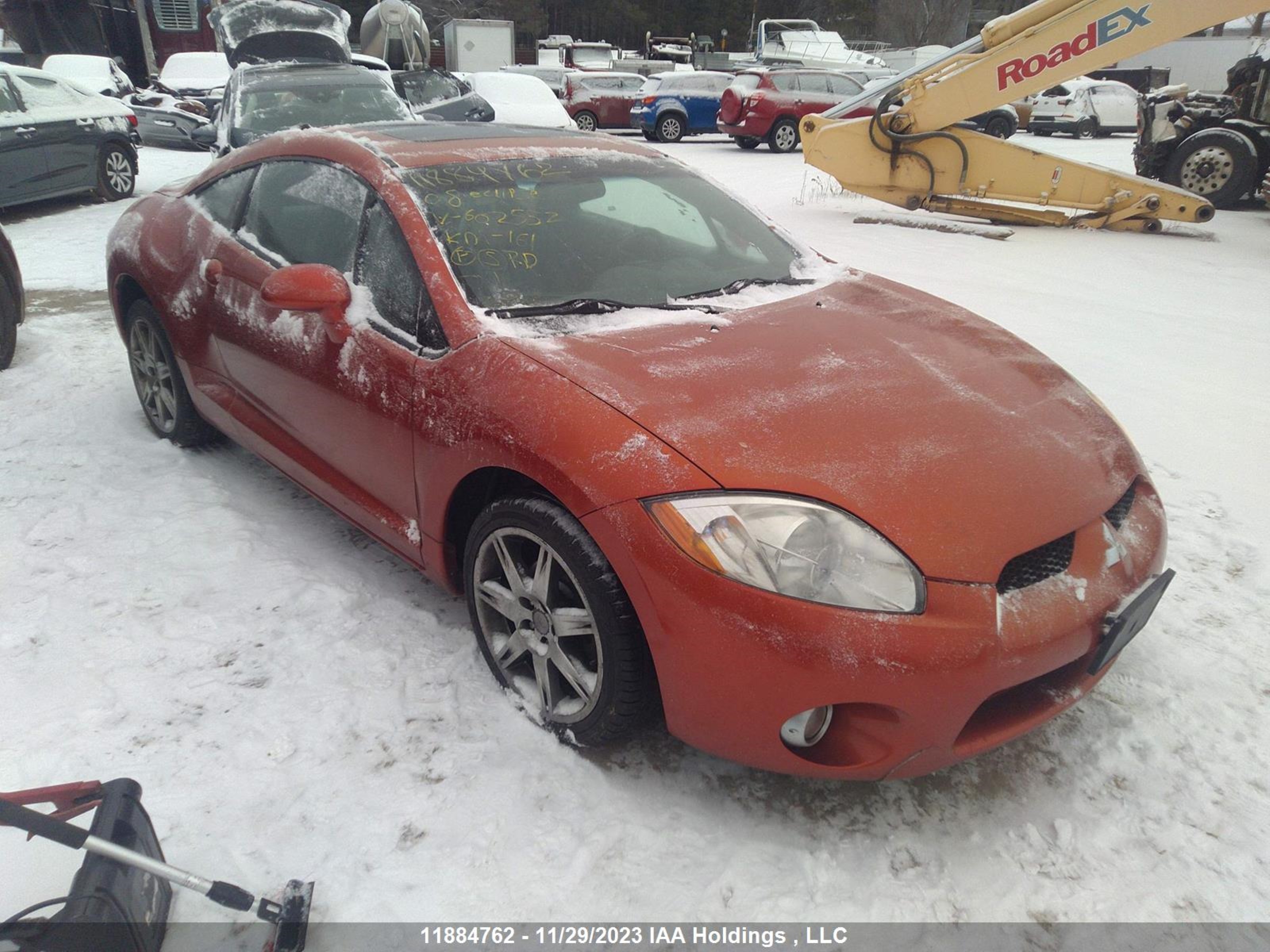 MITSUBISHI ECLIPSE 2008 4a3ak34t18e602552