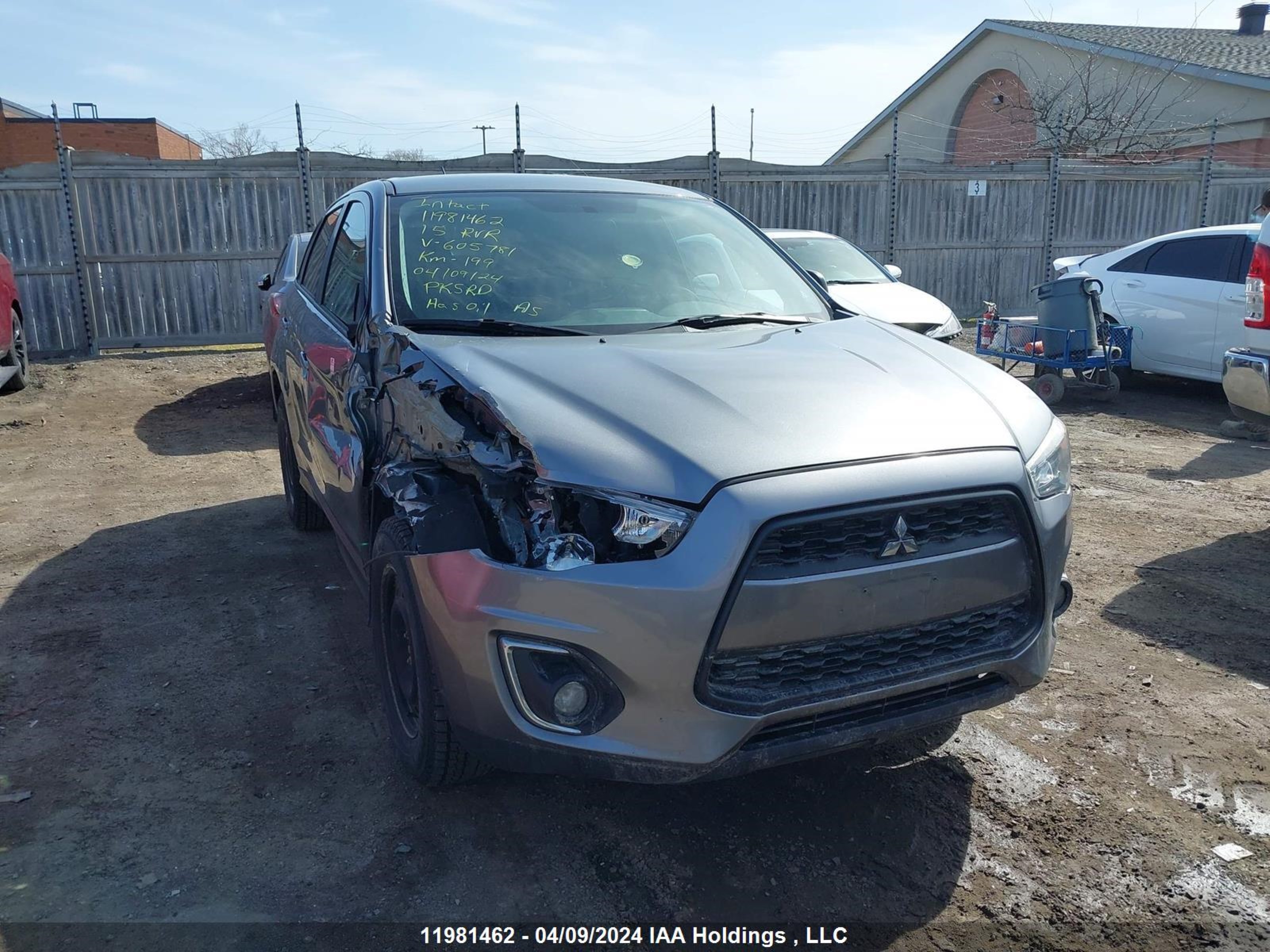 MITSUBISHI RVR 2015 4a4ah3au3fe605781