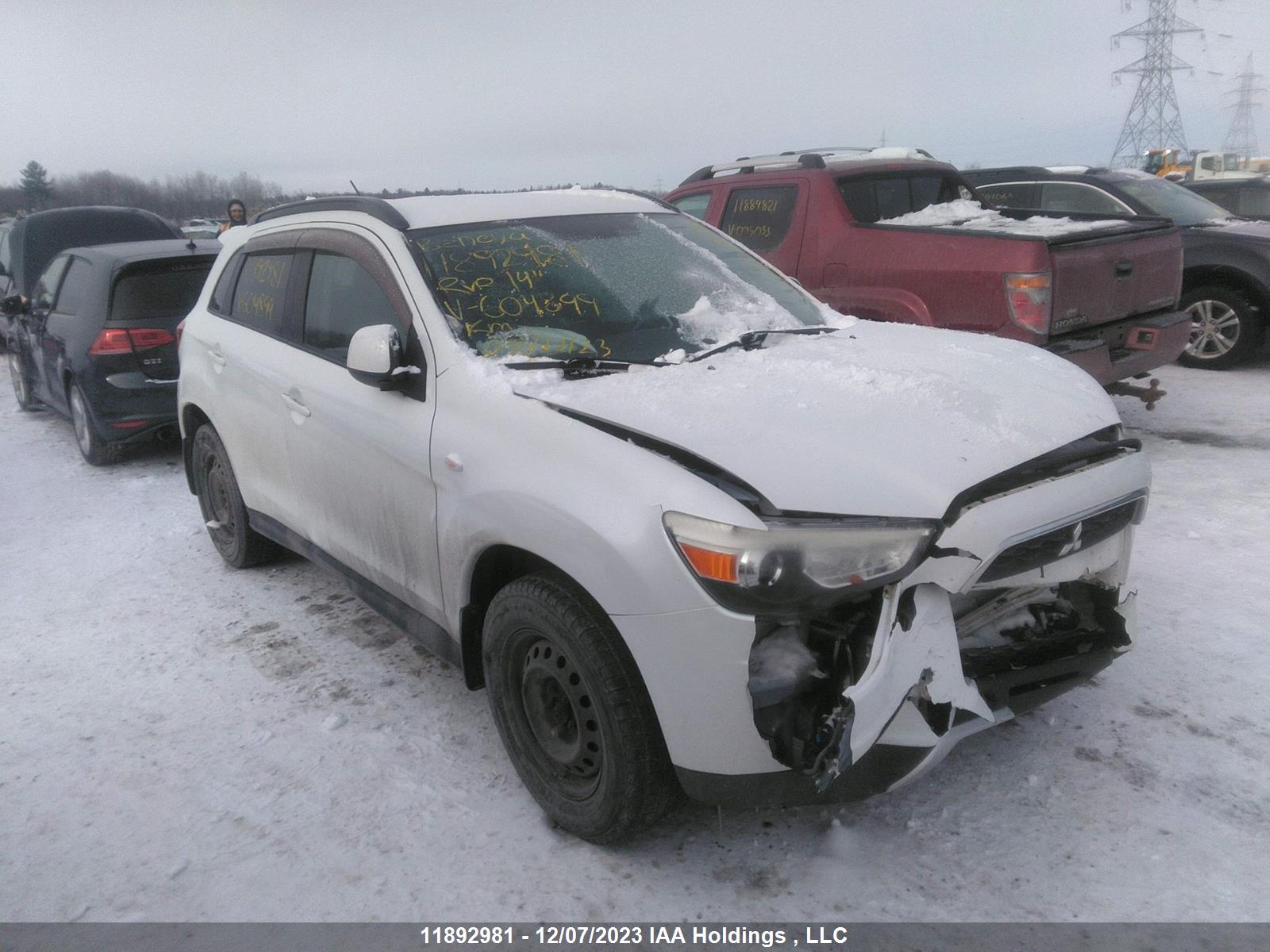 MITSUBISHI RVR 2014 4a4aj4au9ee604899