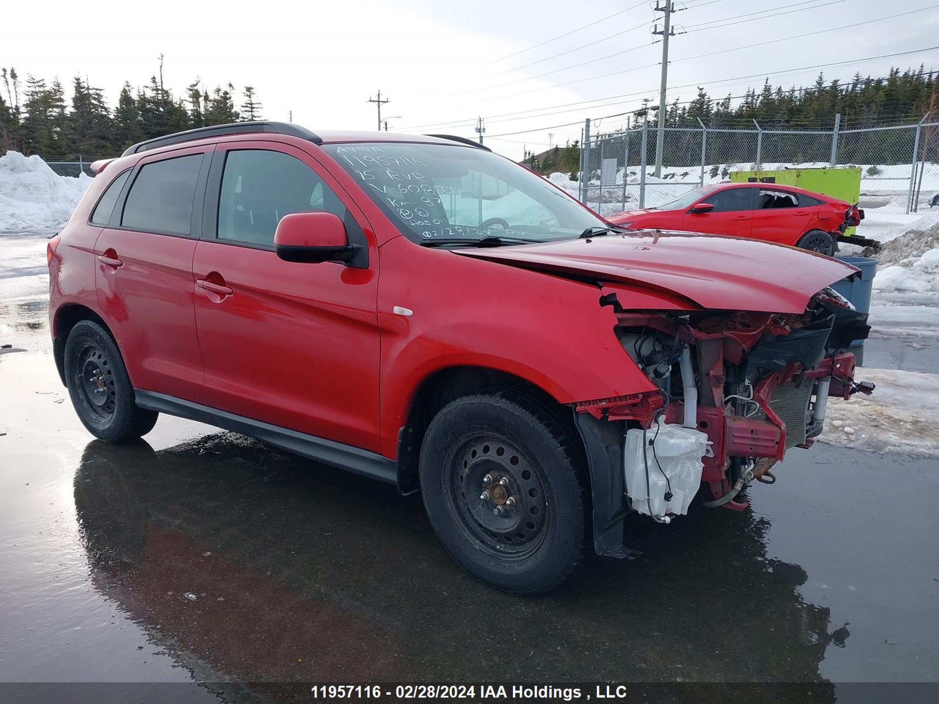 MITSUBISHI RVR 2015 4a4aj4aw3fe608000