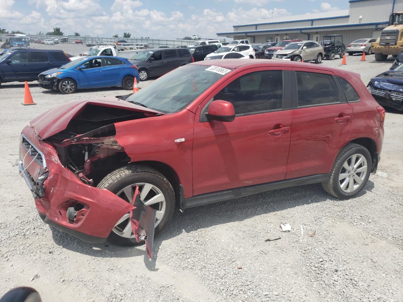 MITSUBISHI OUTLANDER 2014 4a4ap3au2ee001642