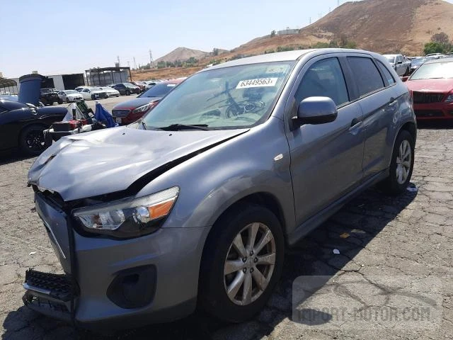 MITSUBISHI OUTLANDER 2014 4a4ap3au4ee012271