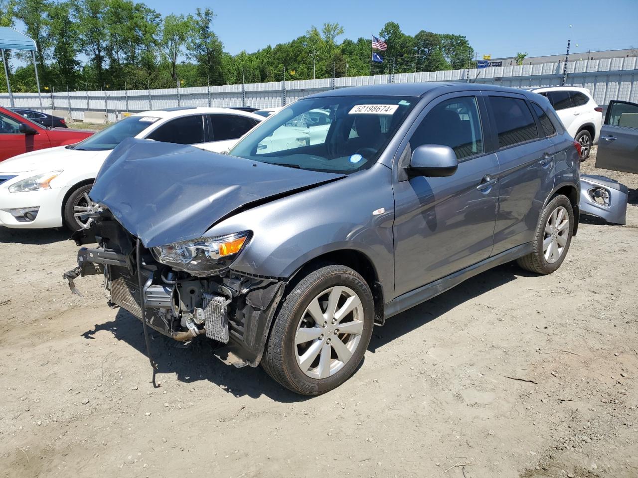 MITSUBISHI OUTLANDER 2015 4a4ap3au6ee003913