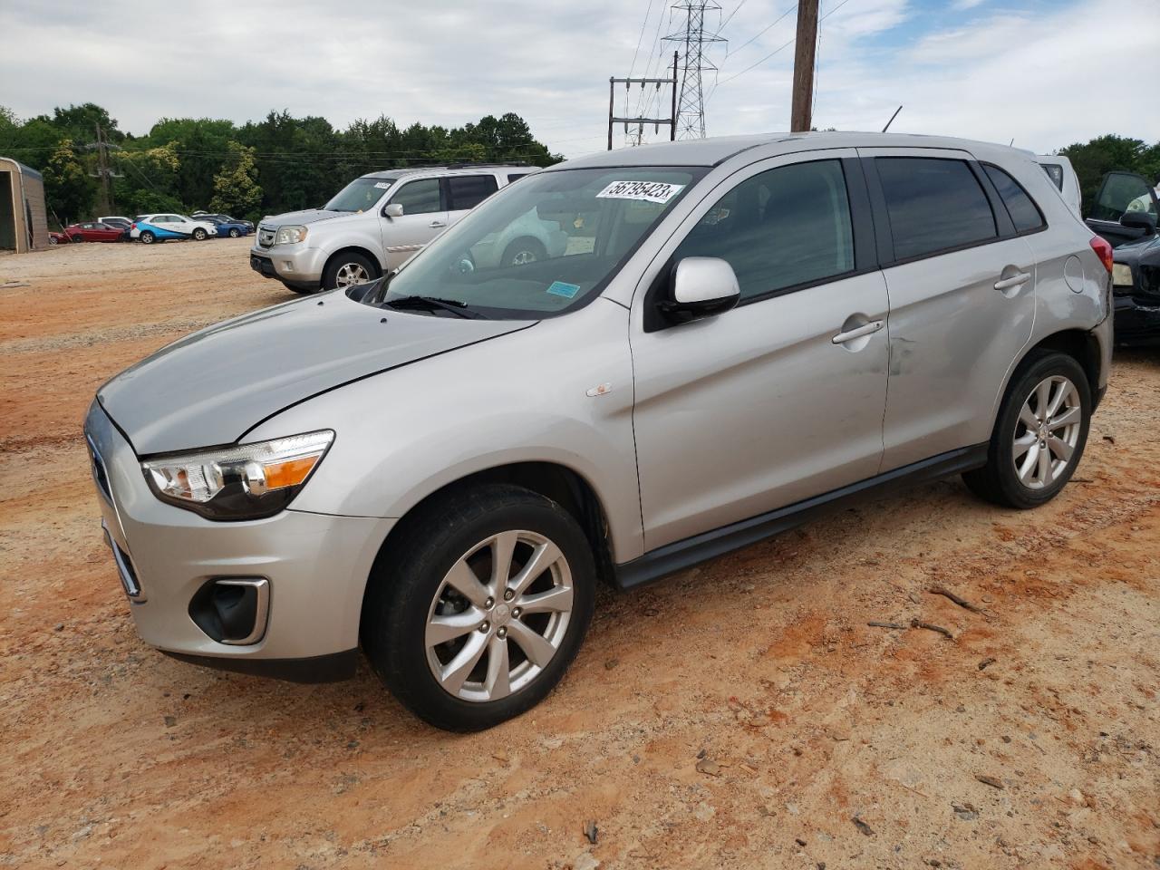 MITSUBISHI OUTLANDER 2015 4a4ap3au6fe058153