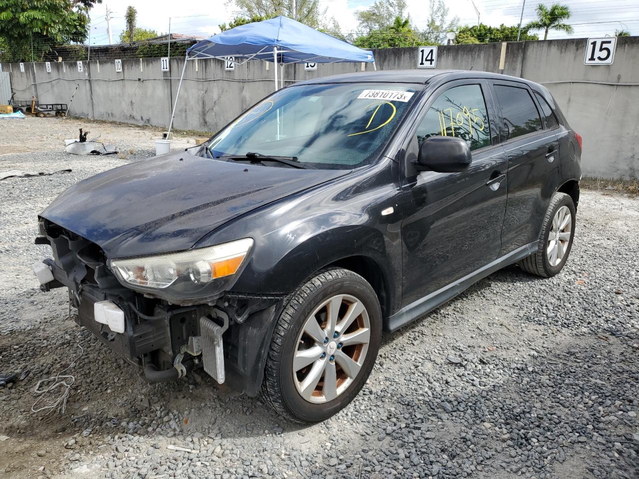 MITSUBISHI OUTLANDER 2015 4a4ap3au7fe003744