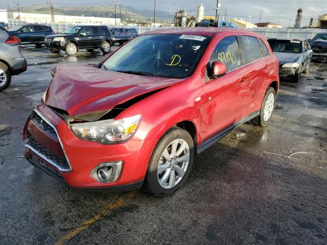 MITSUBISHI OUTLANDER 2015 4a4ap4au1fe054324