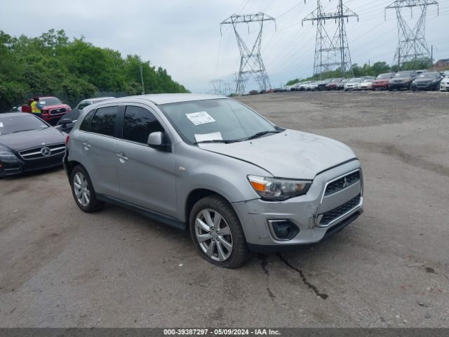 MITSUBISHI OUTLANDER SPORT 2014 4a4ar4au6ee007590