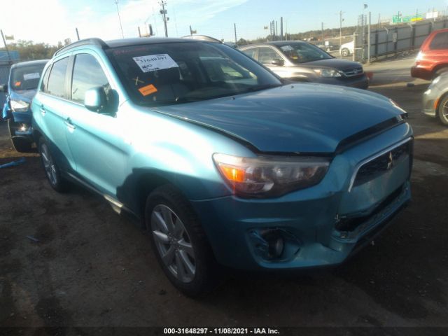 MITSUBISHI OUTLANDER SPORT 2014 4a4ar4au9ee018812