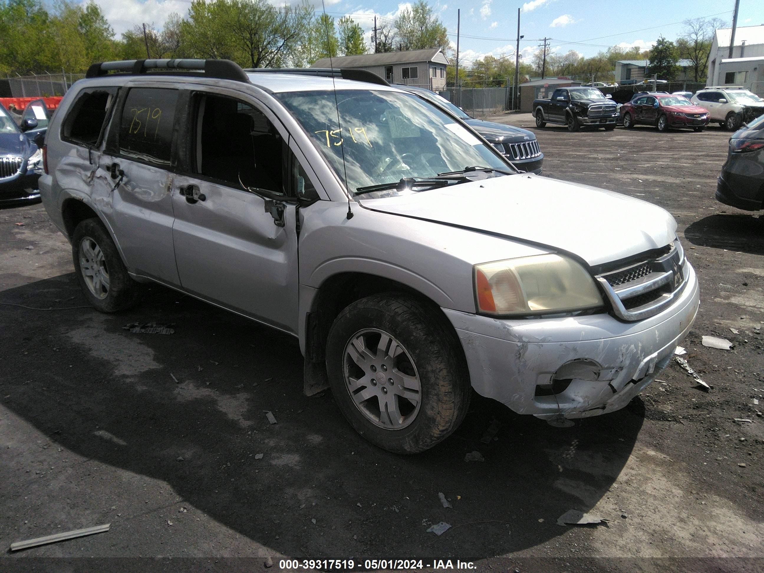 MITSUBISHI ENDEAVOR 2007 4a4mn21s57e069206