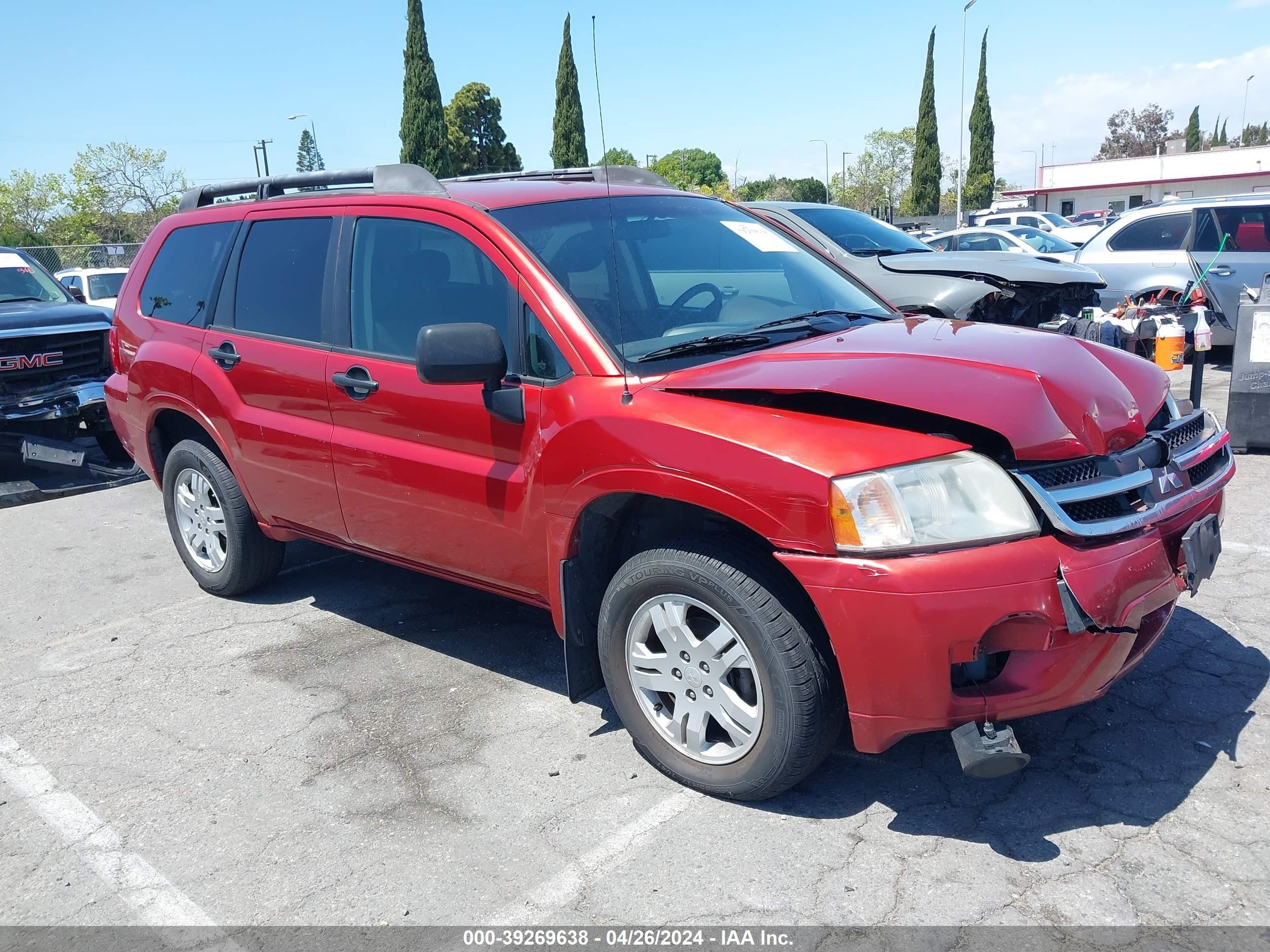 MITSUBISHI ENDEAVOR 2008 4a4mn21s58e026616