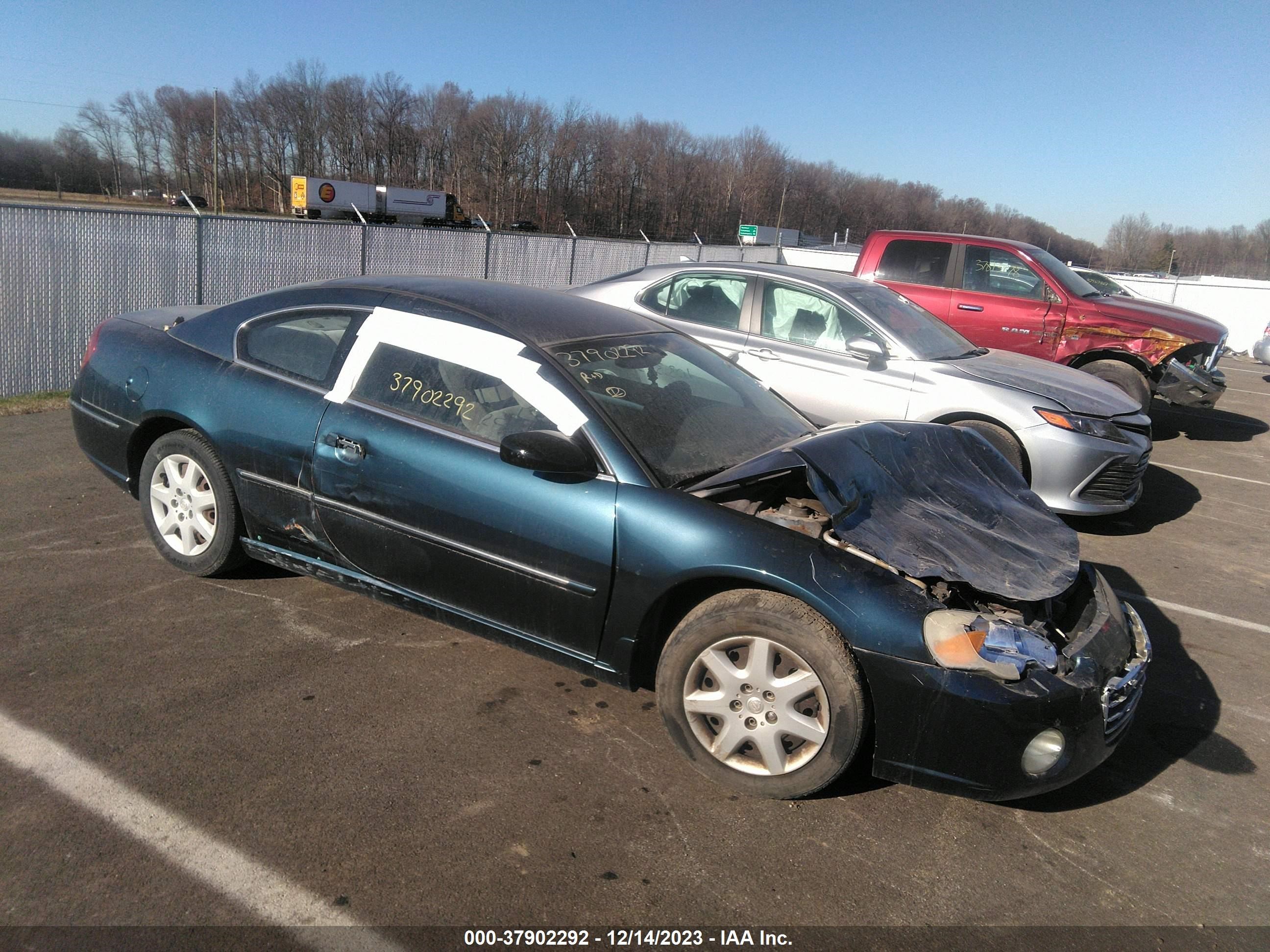 CHRYSLER SEBRING 2005 4c3ag42g75e038873