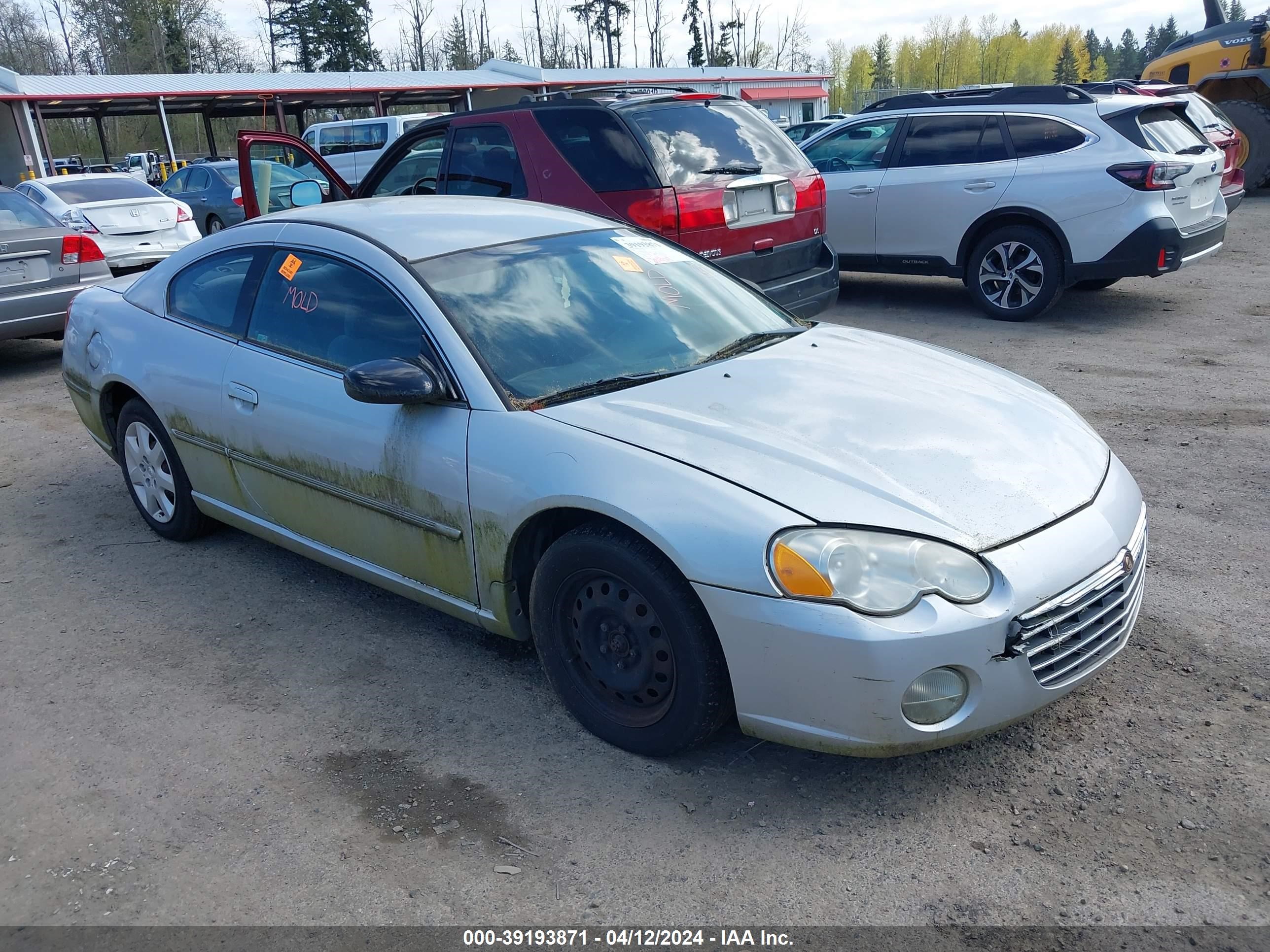 CHRYSLER SEBRING 2003 4c3ag42g83e136727