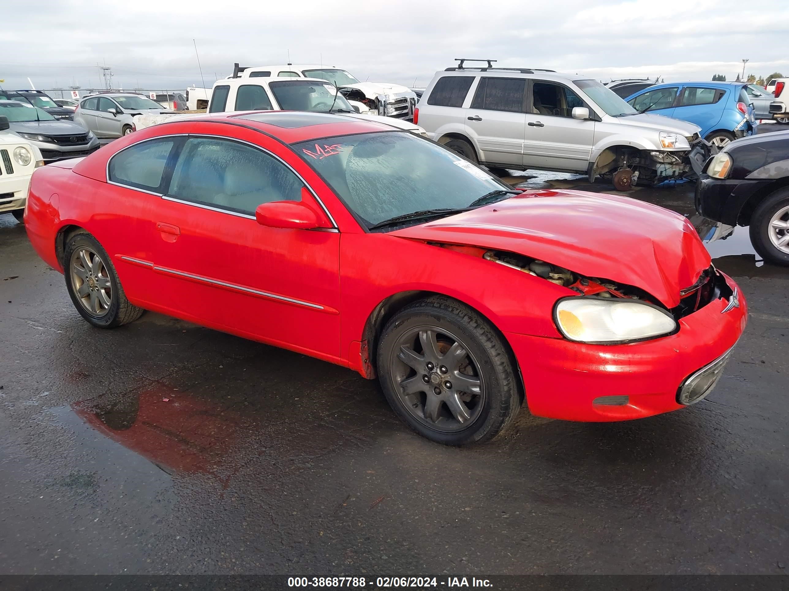 CHRYSLER SEBRING 2002 4c3ag52h22e037382