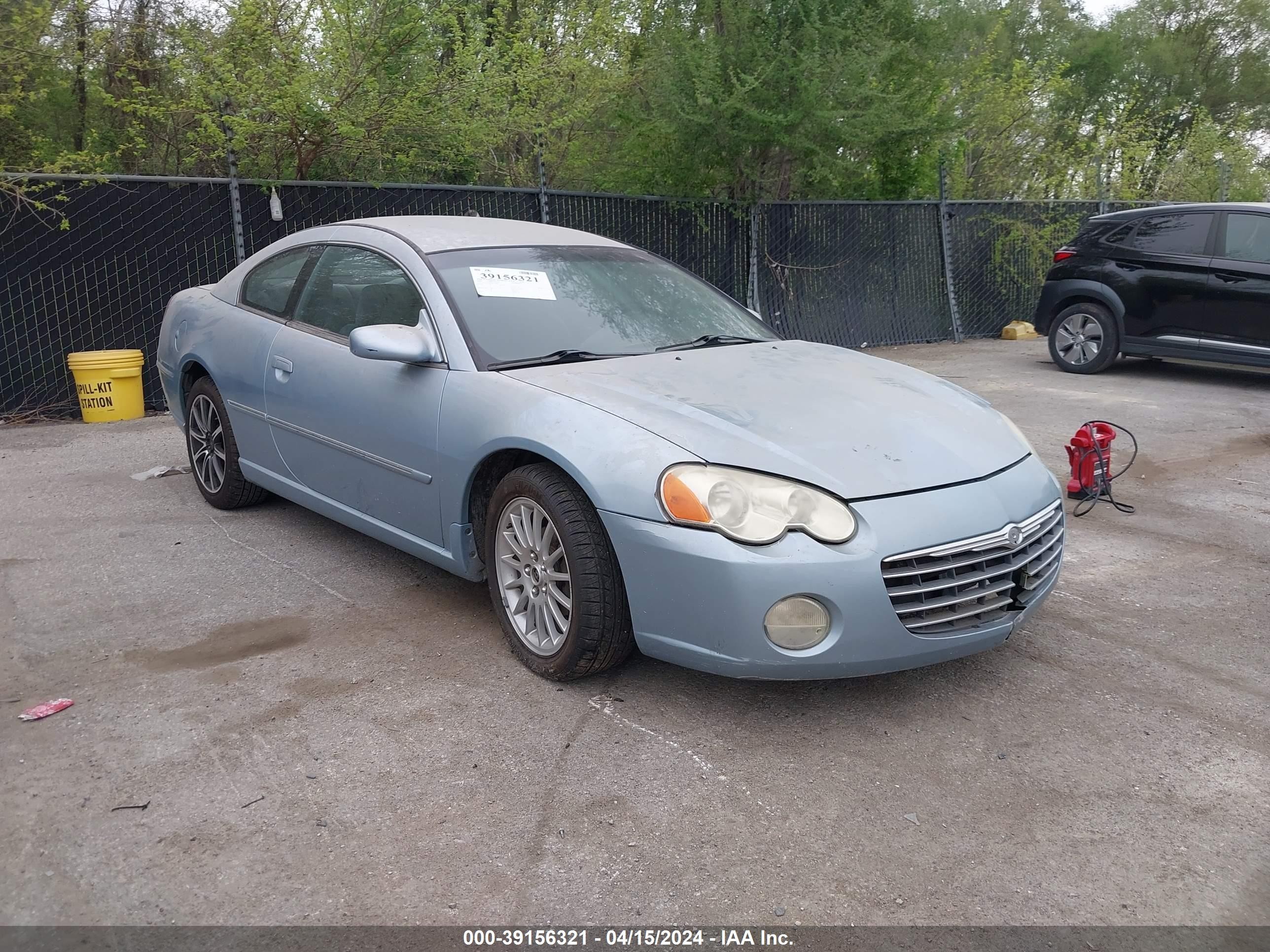 CHRYSLER SEBRING 2004 4c3ag52h24e126422