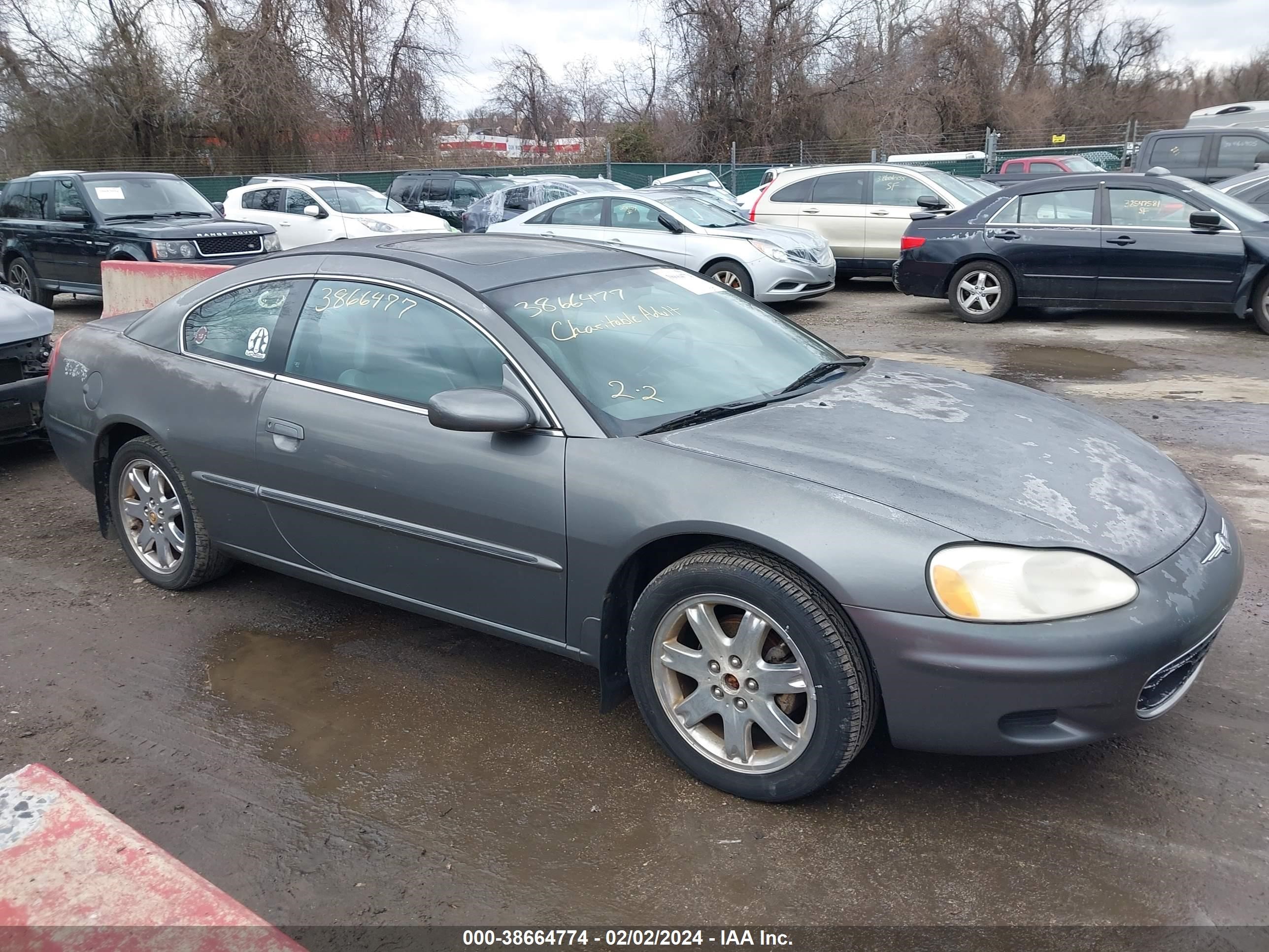 CHRYSLER SEBRING 2002 4c3ag52h32e064154