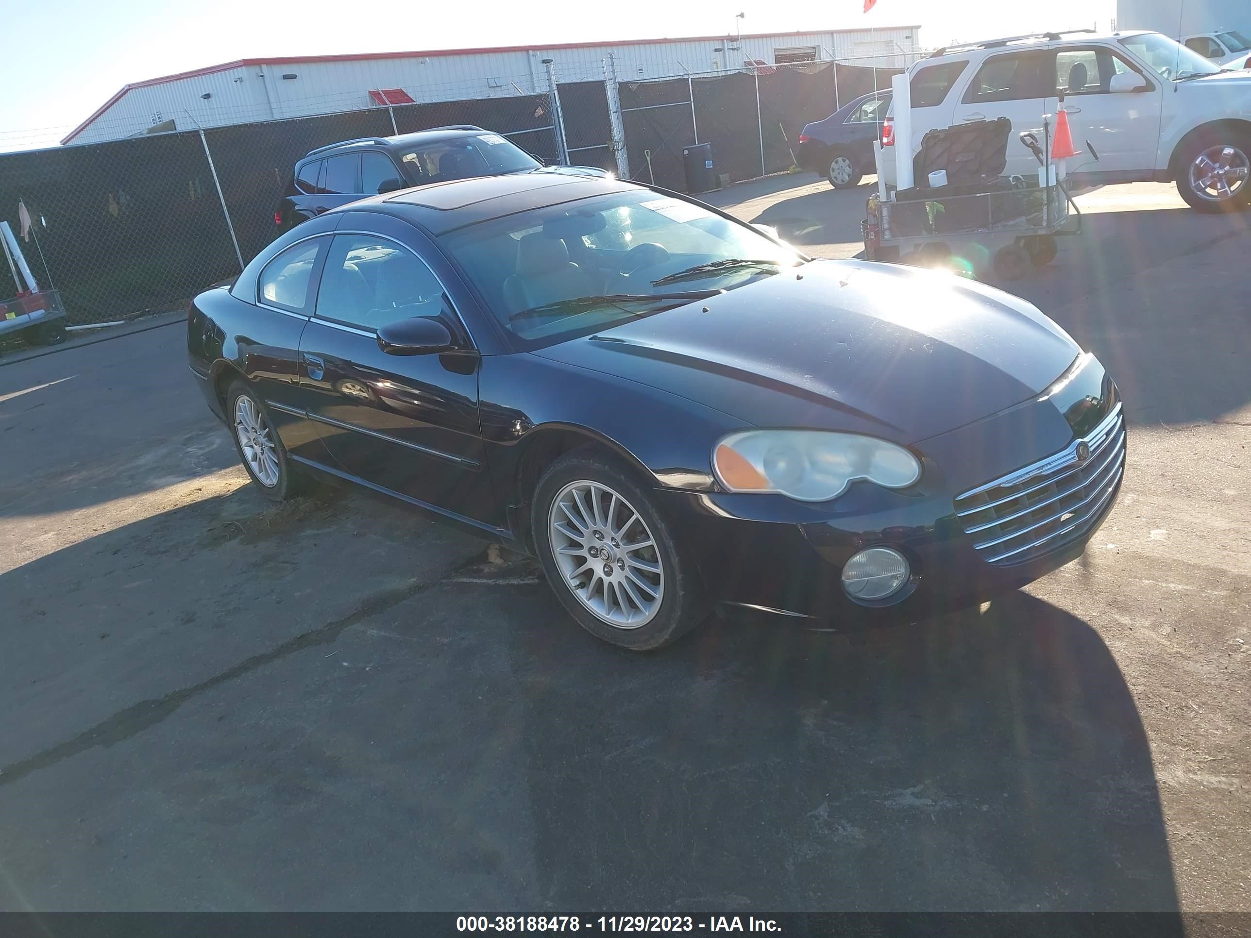 CHRYSLER SEBRING 2005 4c3ag52h45e018000