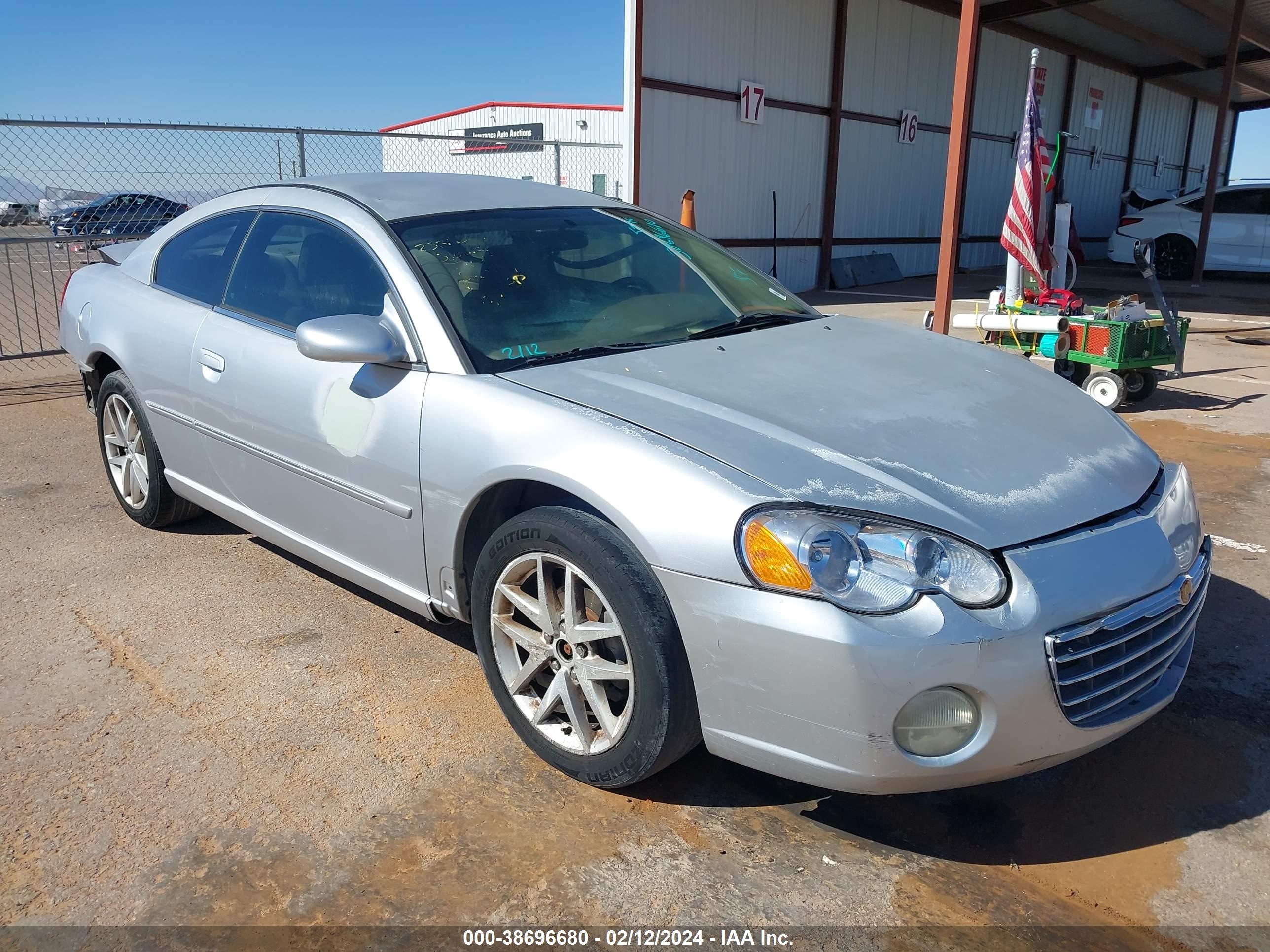 CHRYSLER SEBRING 2004 4c3ag52hx4e139824