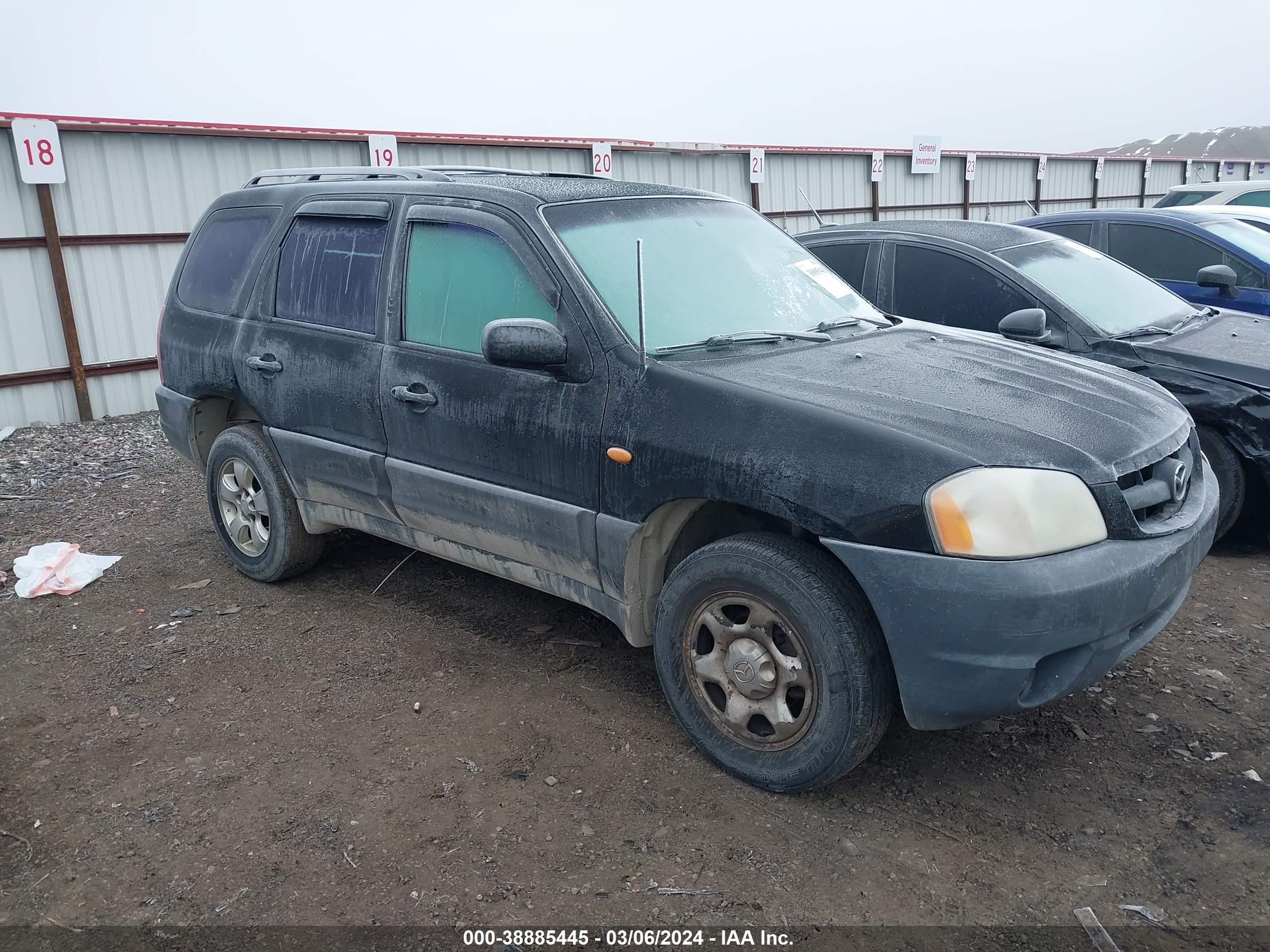 MAZDA TRIBUTE 2001 4f2cu06111km27808