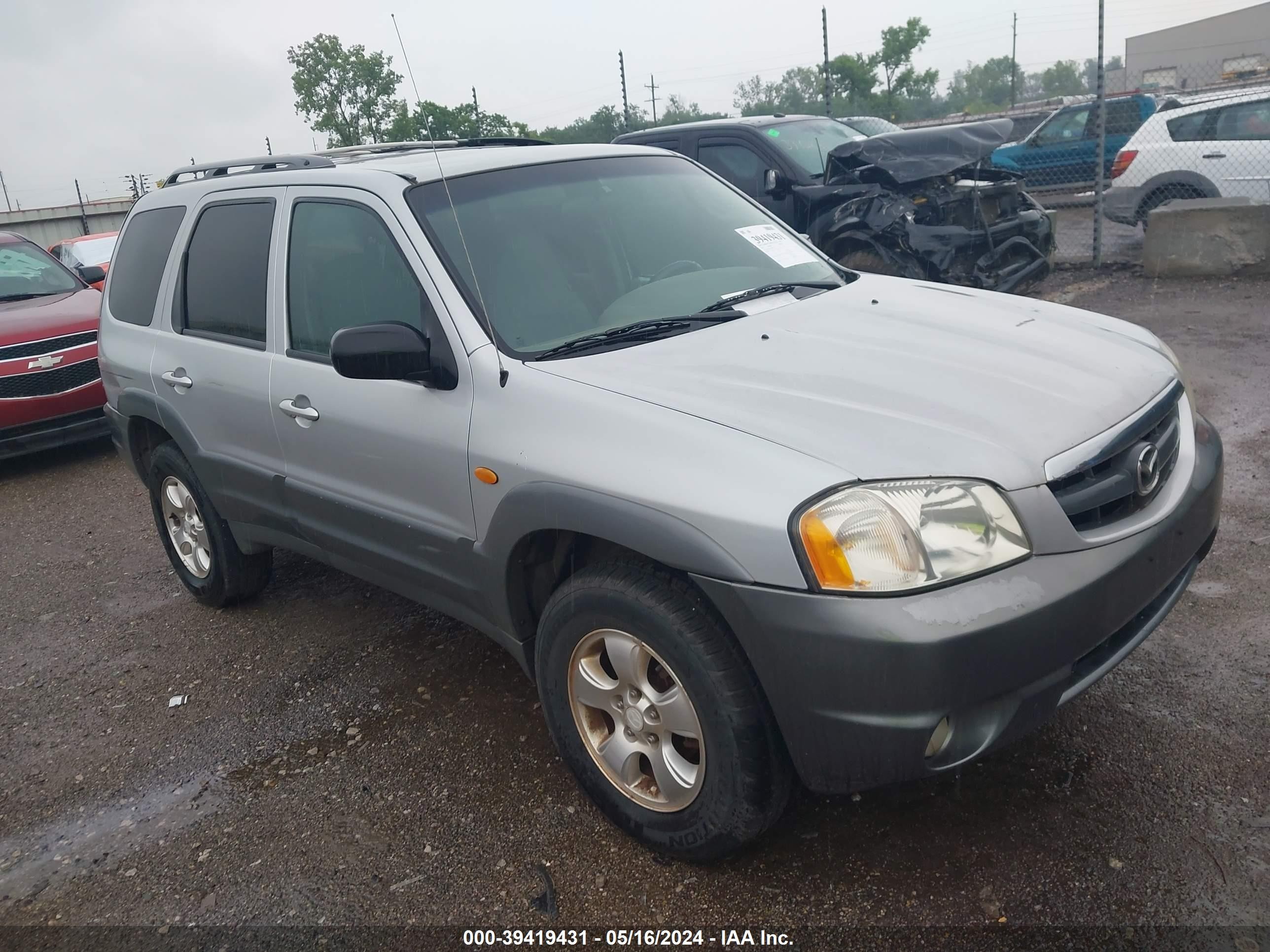 MAZDA TRIBUTE 2001 4f2cu08141km38332