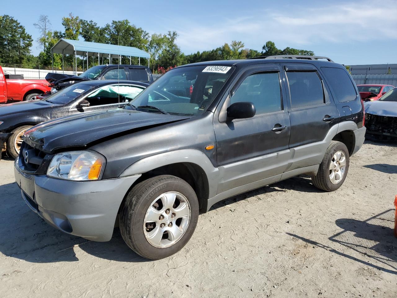 MAZDA TRIBUTE 2002 4f2cu09182km28600