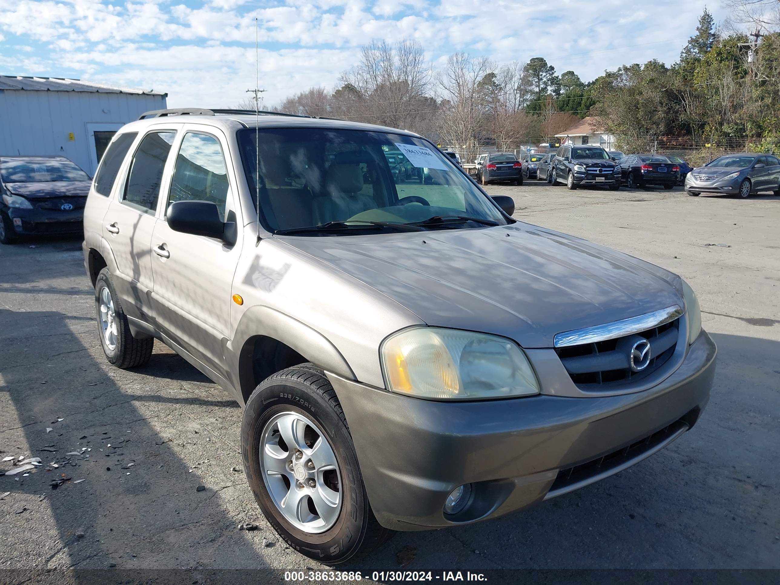 MAZDA TRIBUTE 2002 4f2cu09182km43307