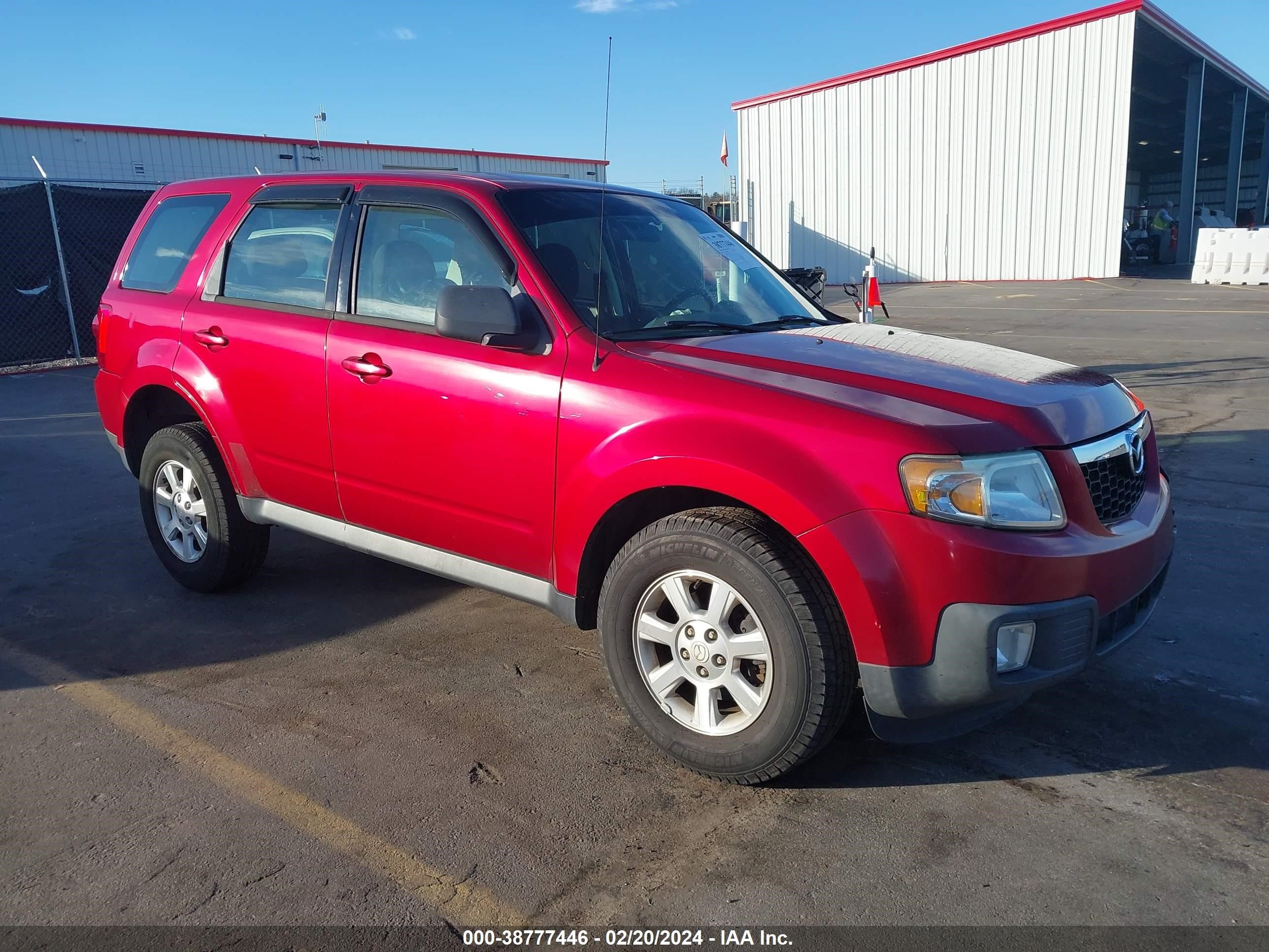 MAZDA TRIBUTE 2009 4f2cz02729km01161