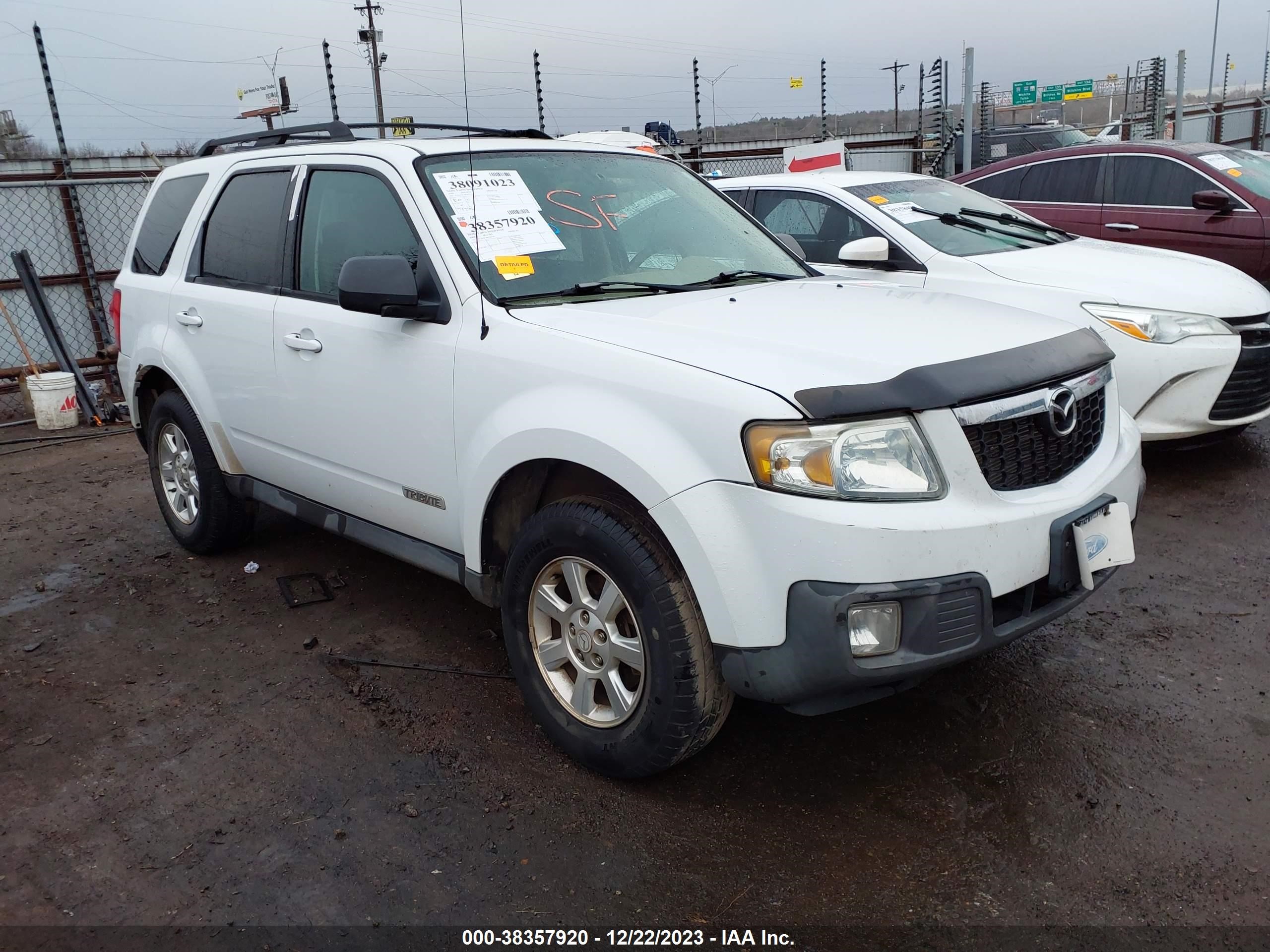 MAZDA TRIBUTE 2008 4f2cz02z18km01281