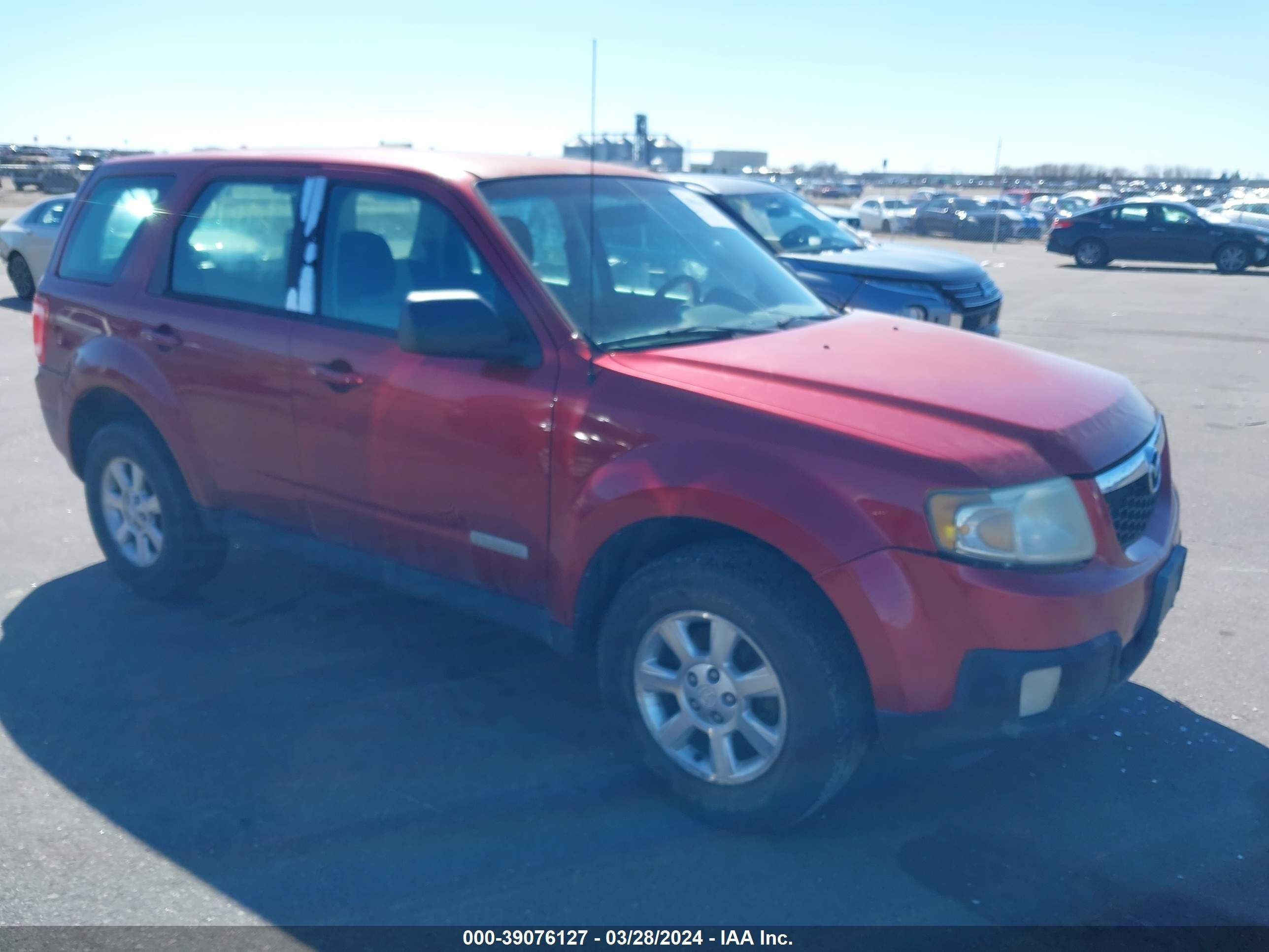 MAZDA TRIBUTE 2008 4f2cz02z28km05839