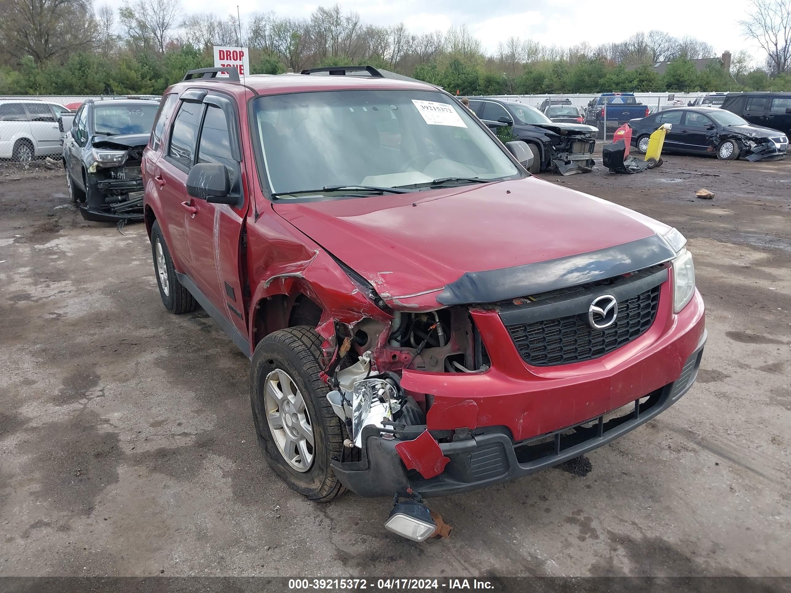 MAZDA TRIBUTE 2008 4f2cz02z58km17189