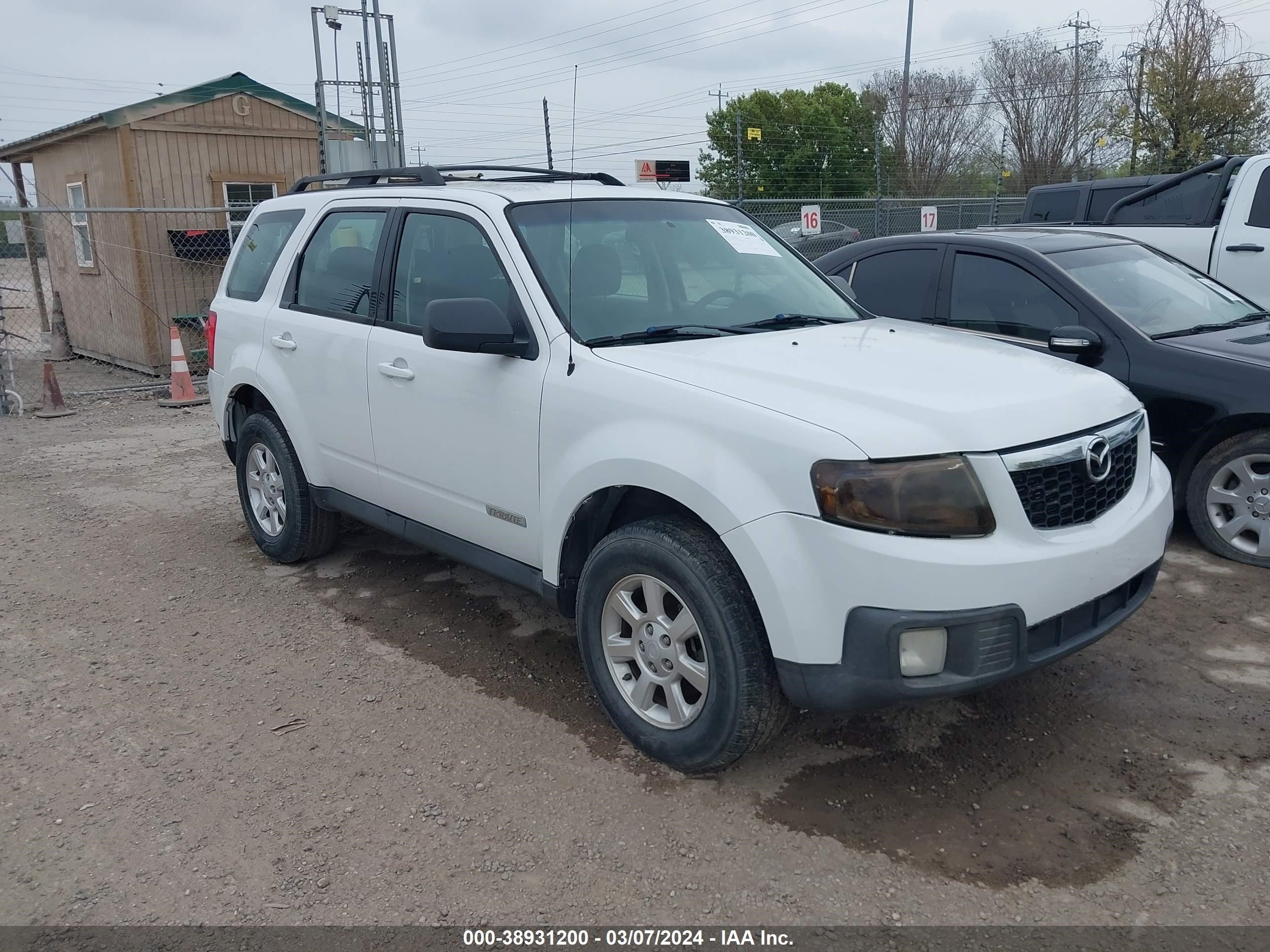 MAZDA TRIBUTE 2008 4f2cz02z68km08257