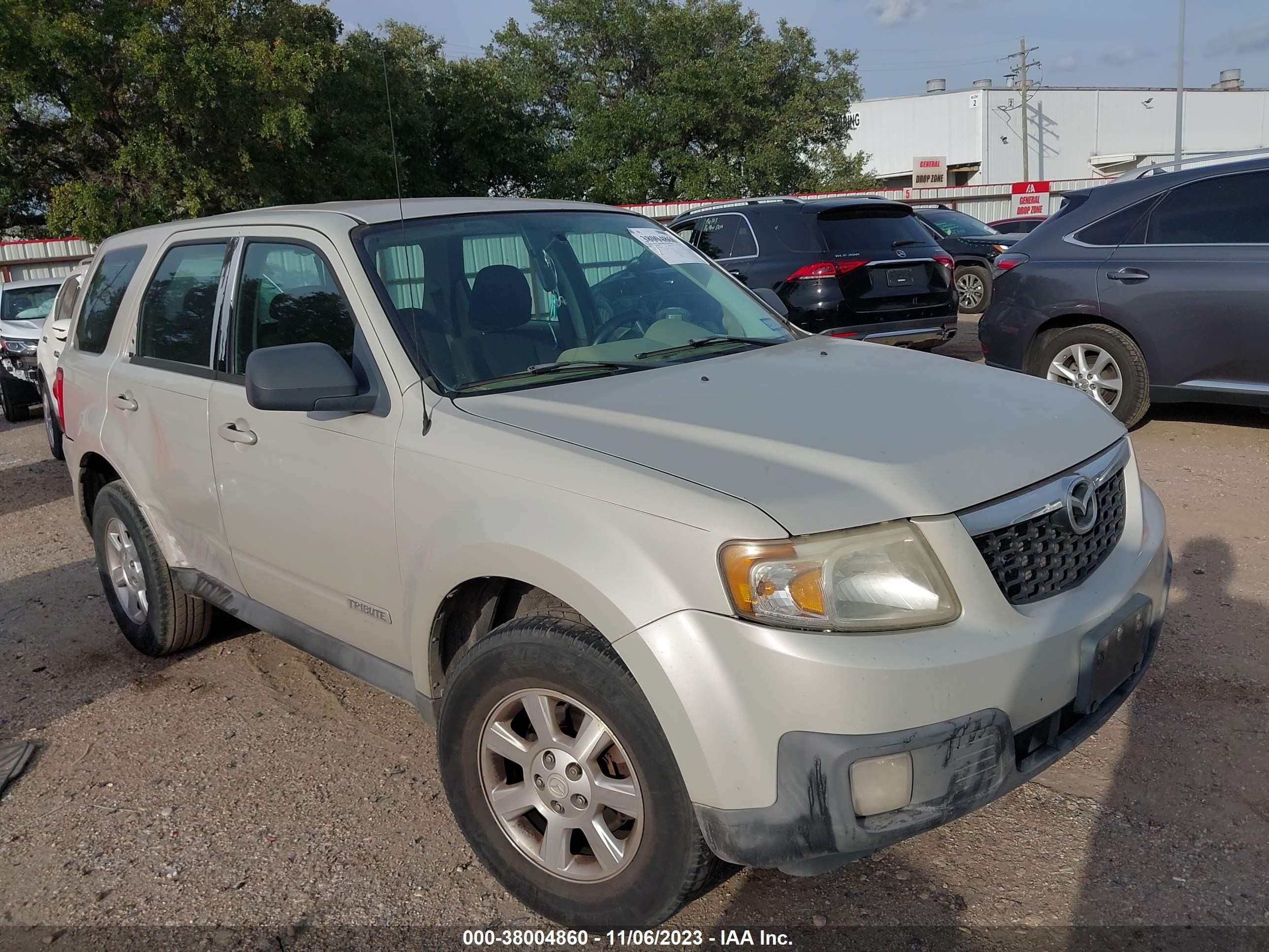 MAZDA TRIBUTE 2008 4f2cz02z78km05867