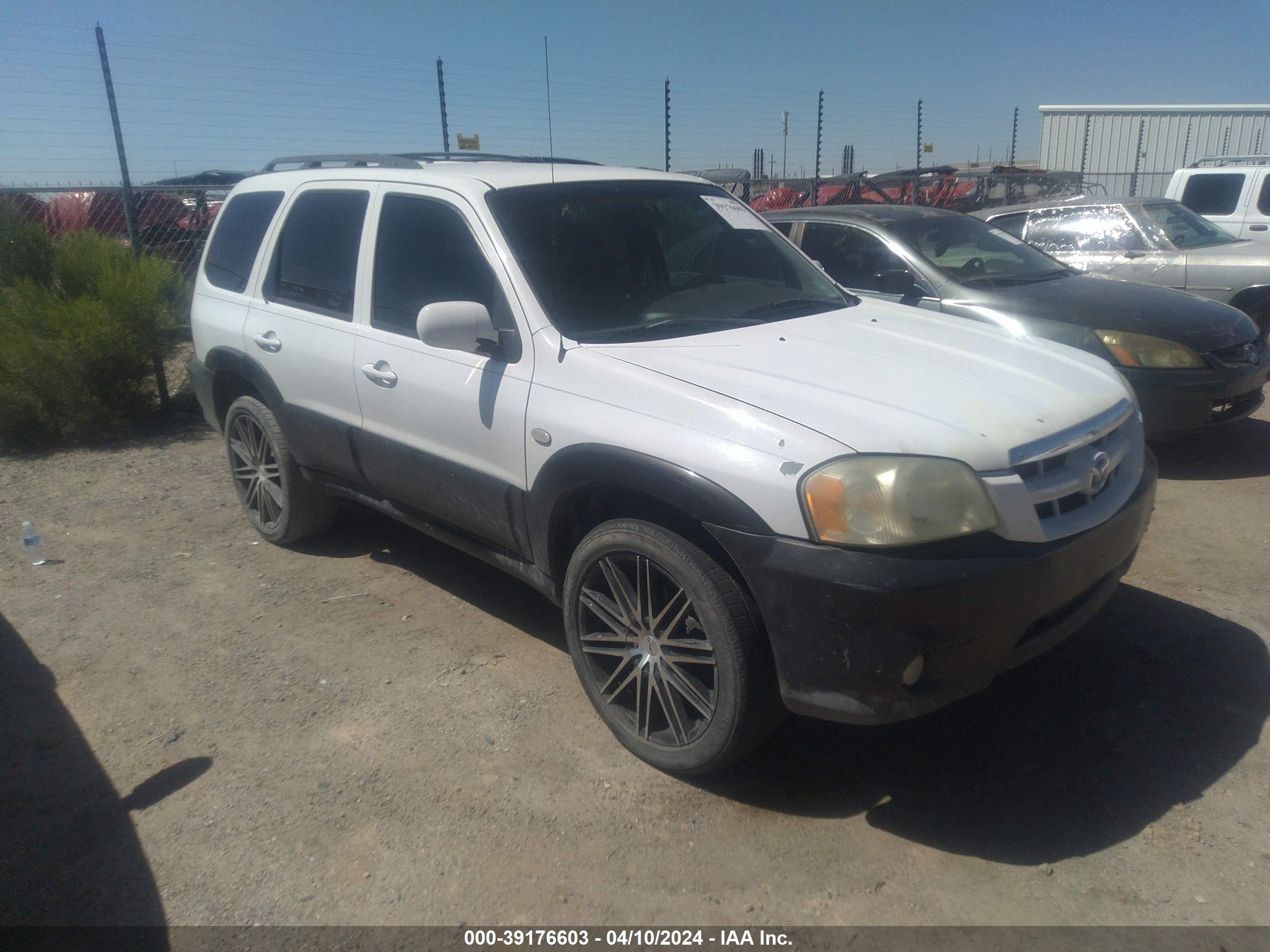 MAZDA TRIBUTE 2006 4f2cz04136km37056