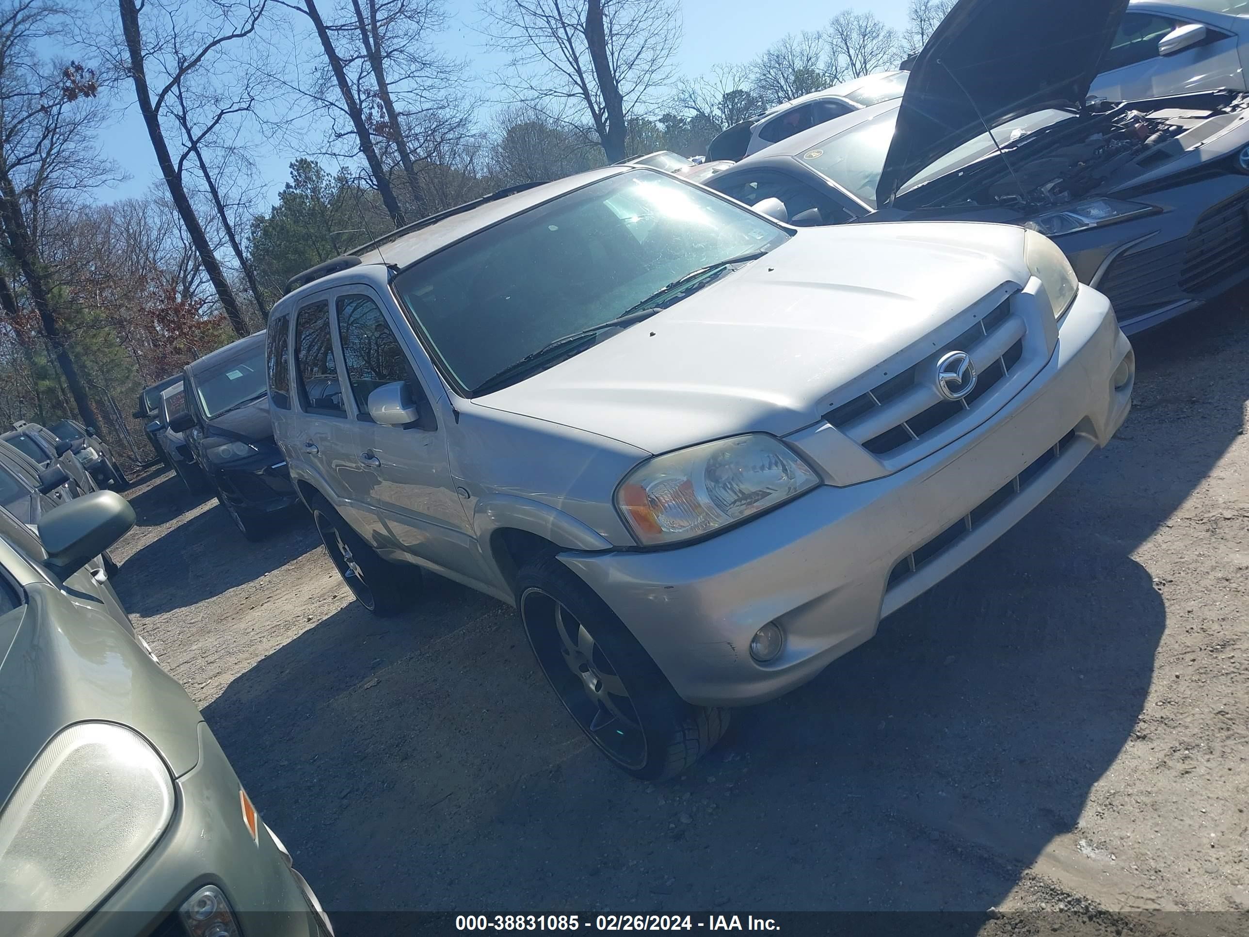 MAZDA TRIBUTE 2005 4f2cz04175km34479