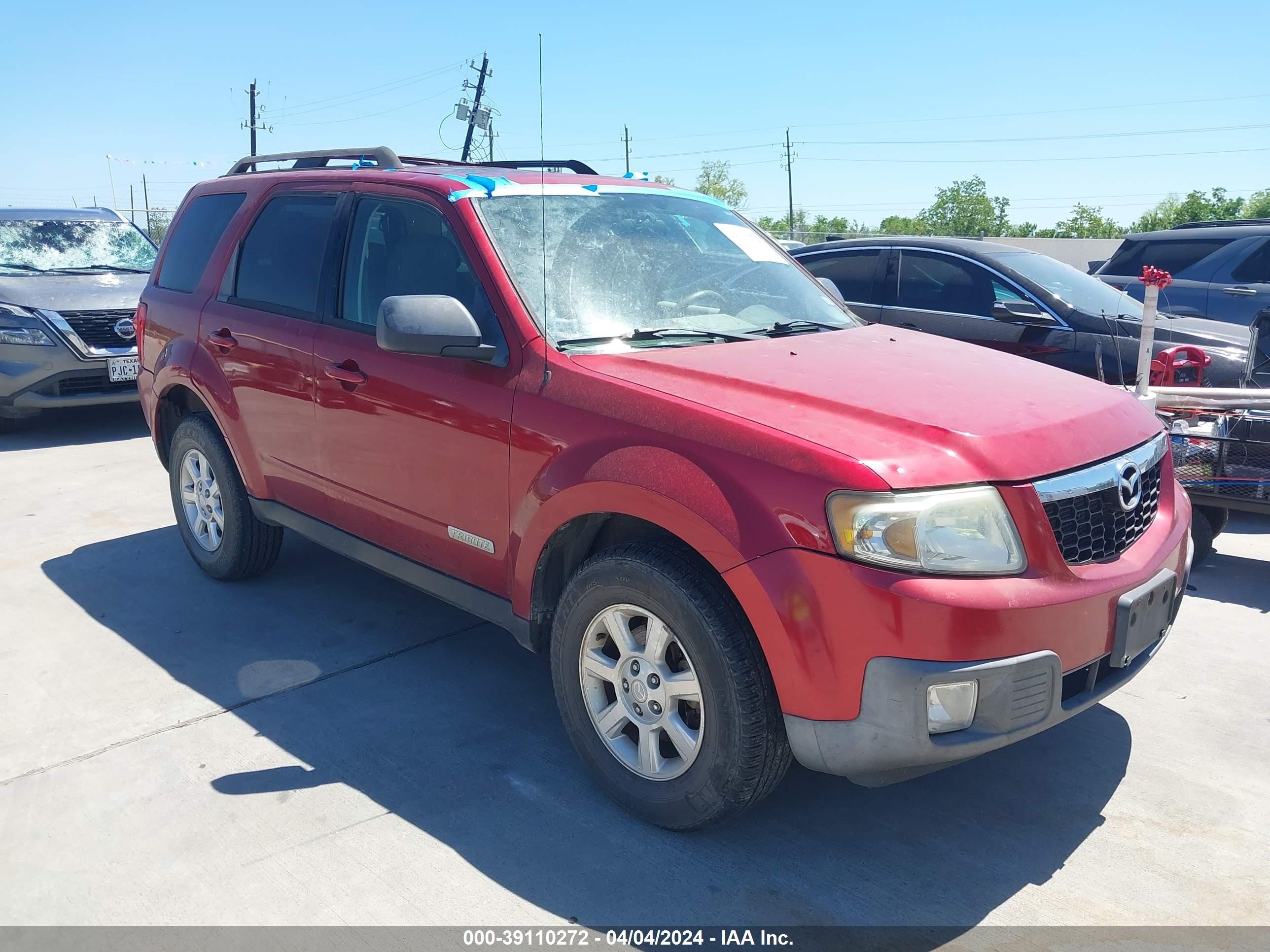 MAZDA TRIBUTE 2008 4f2cz06138km15302