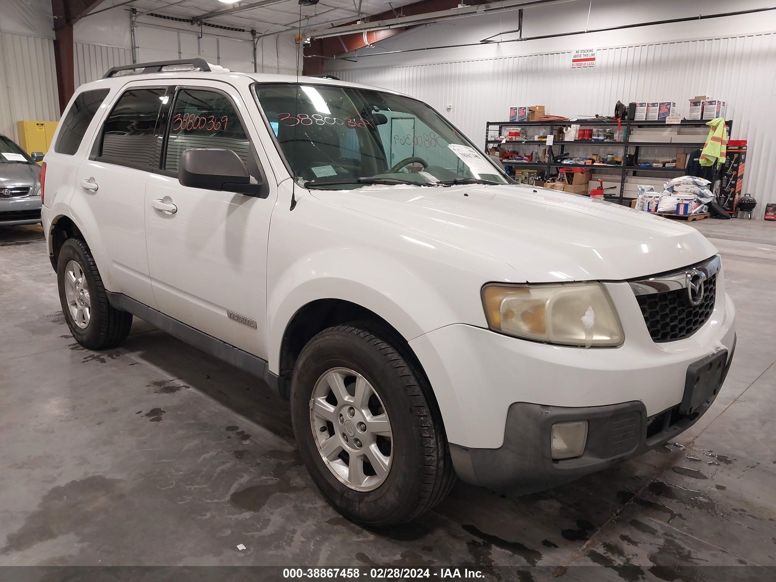 MAZDA TRIBUTE 2008 4f2cz92z78km12841