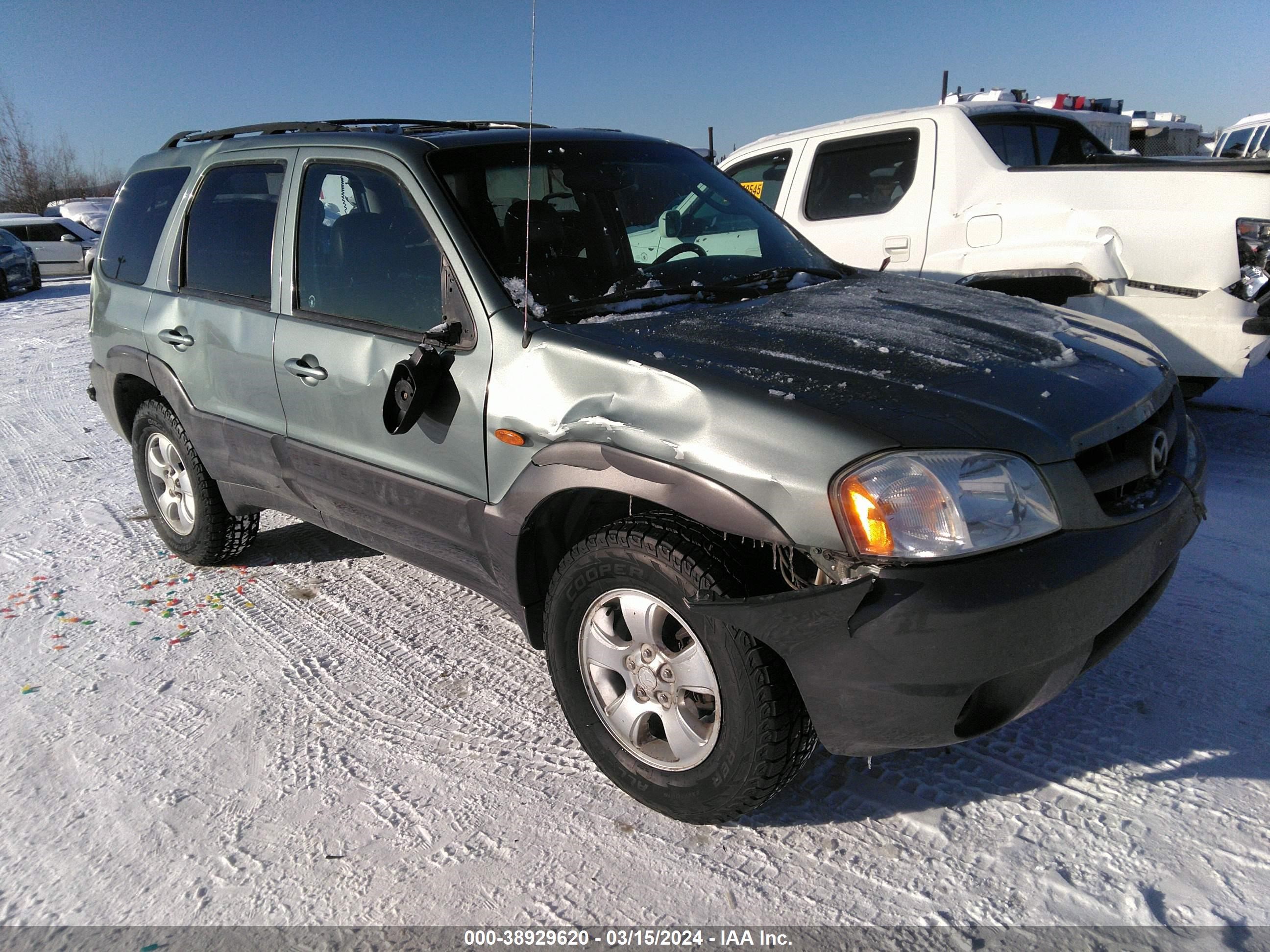 MAZDA TRIBUTE 2004 4f2cz96144km11225